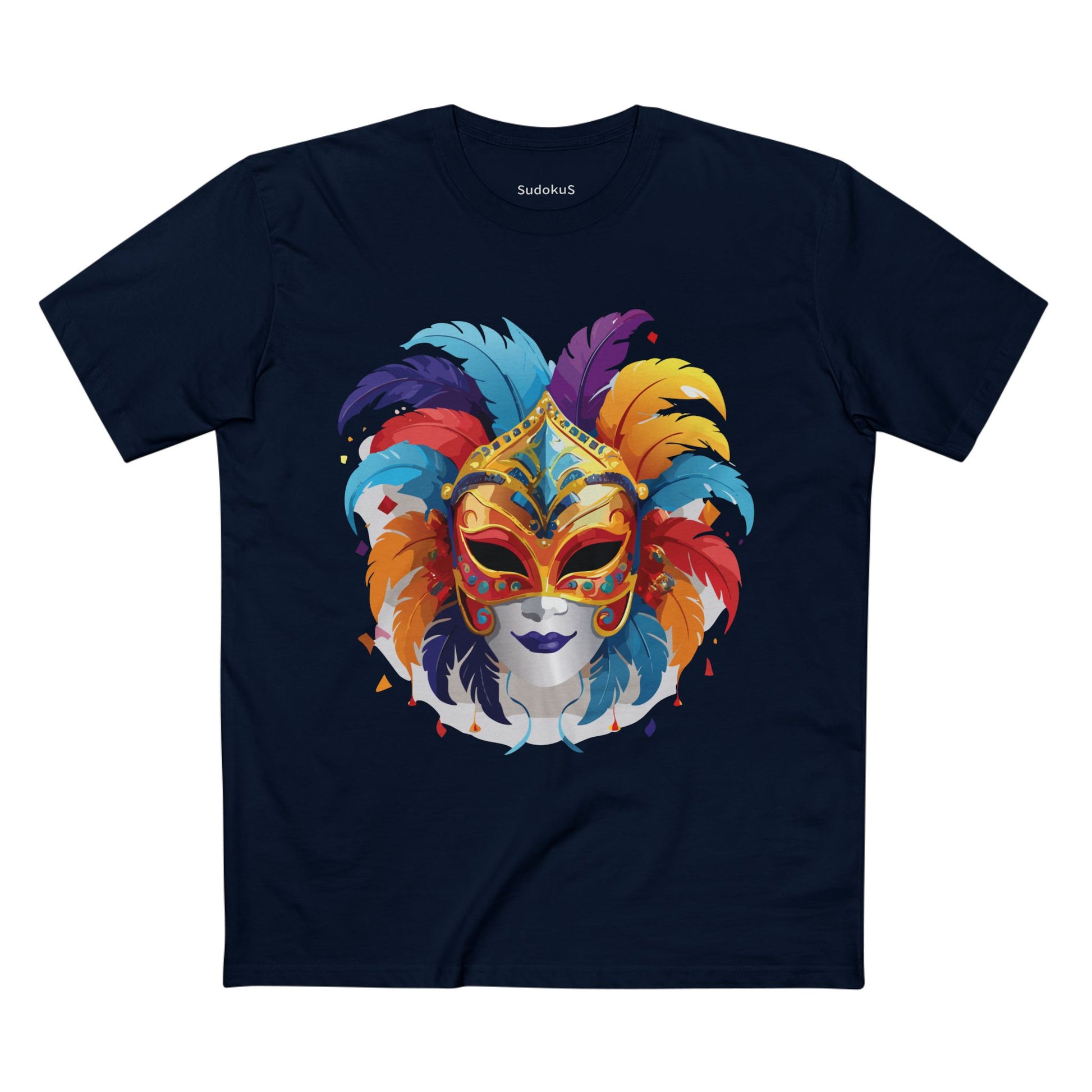 Mask Shirt, Shirt with Face - SudokuS