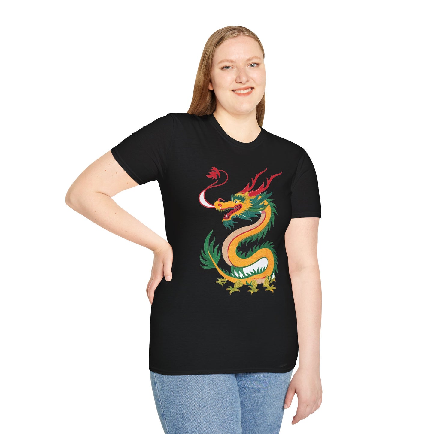 Dragon T Shirt, Dragon Shirt, Shirt with Animals, Animal Shirt