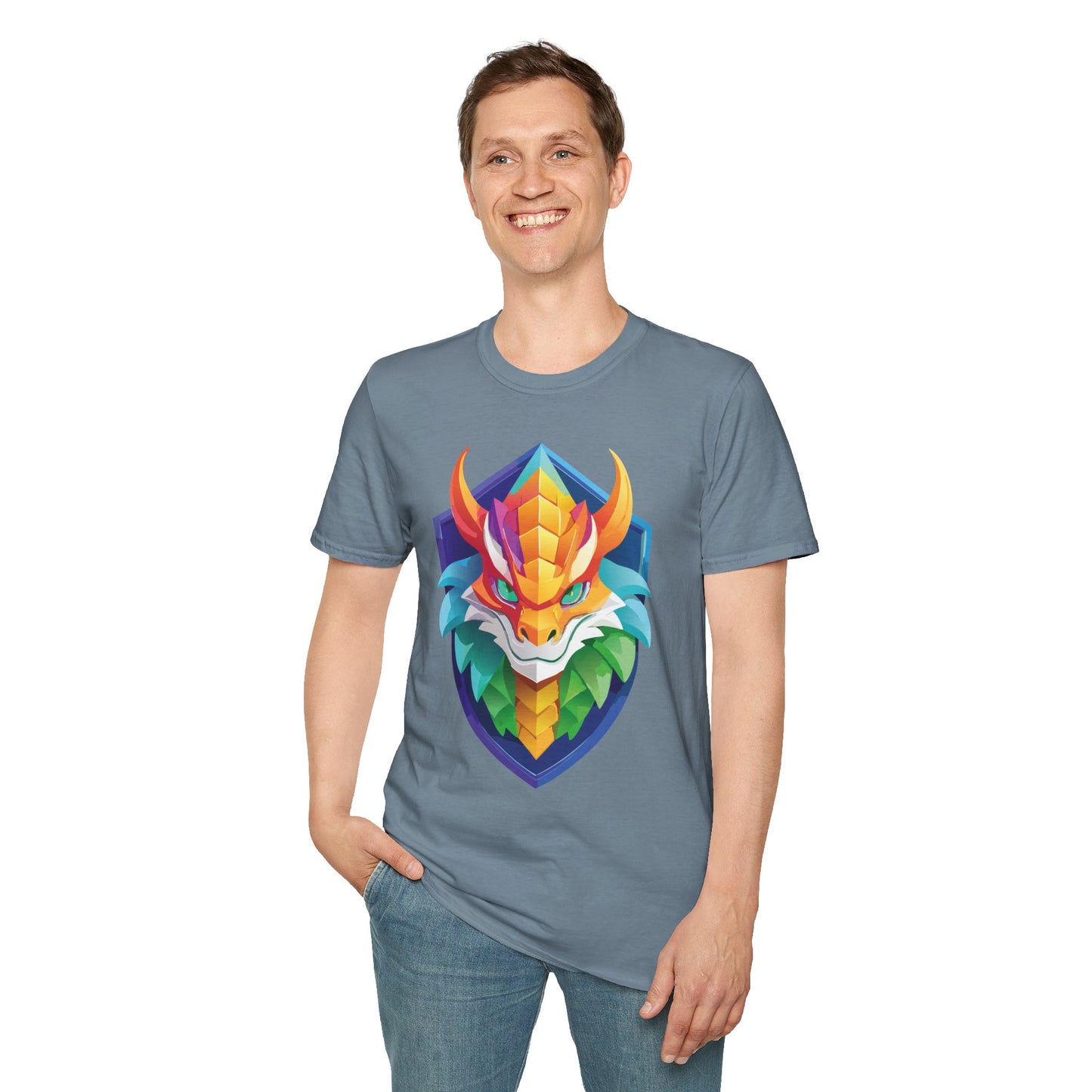 Dragon T Shirt, Dragon Shirt, Shirt with Animals, Animal Shirt