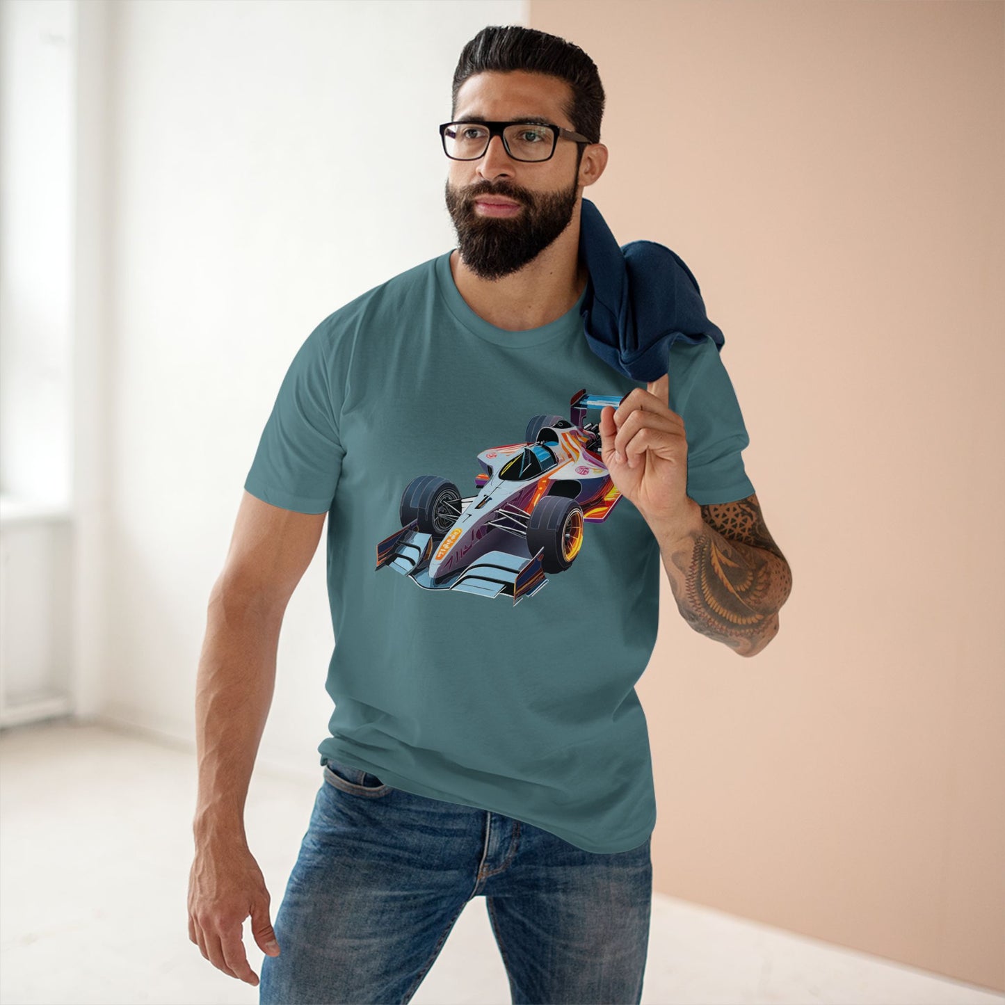 Car Shirt Hot Wheels Unisex Premium Cotton Tee With Unique Car Art Design Graphic Print