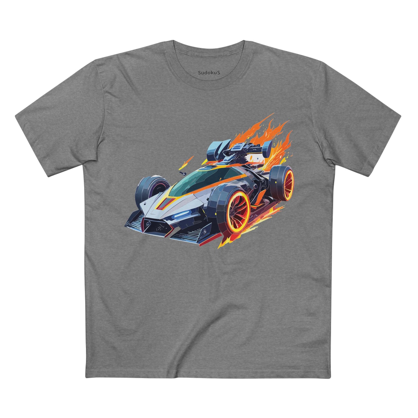 Car Shirt Hot Wheels Unisex Premium Cotton Tee With Unique Art Design Crew Neck Edition