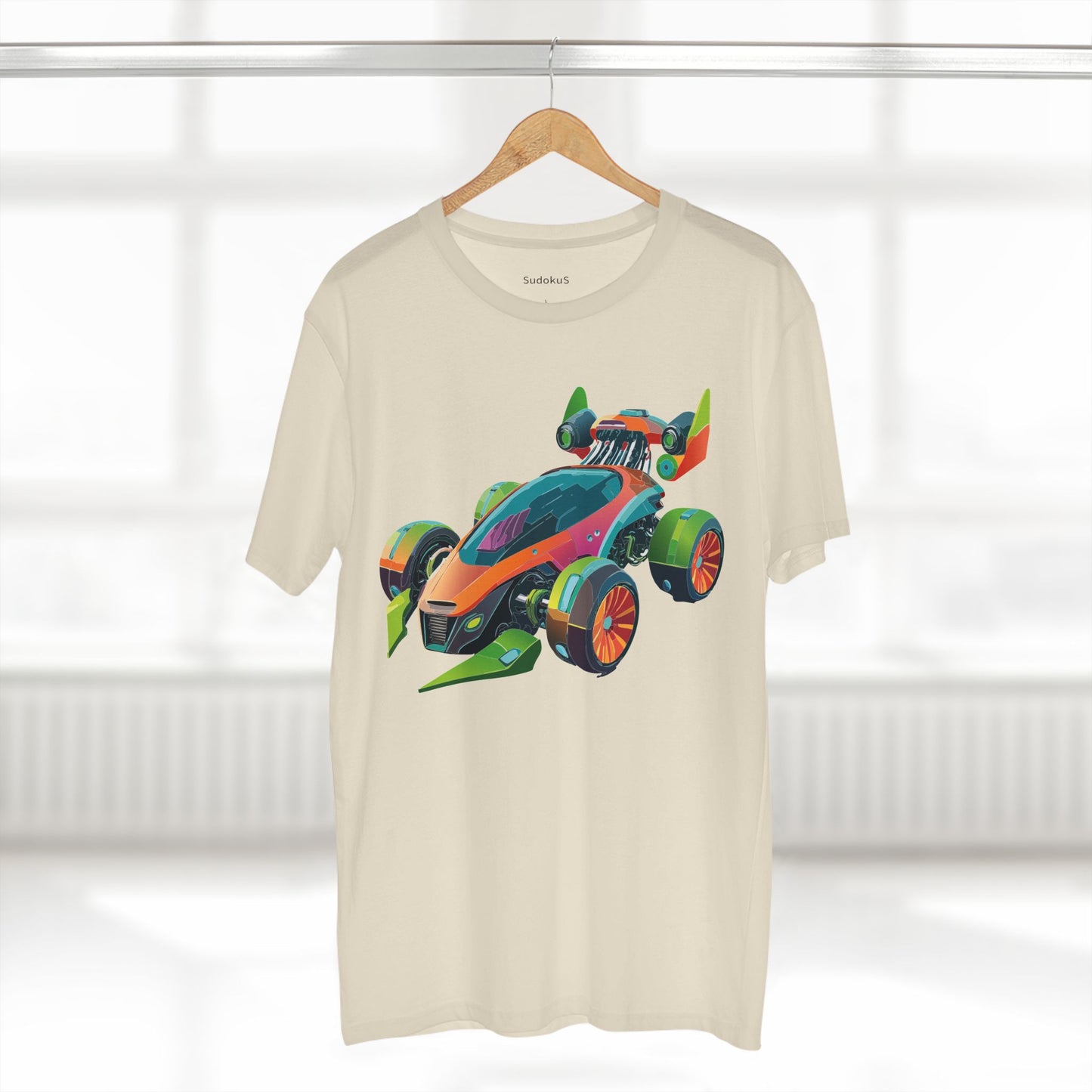 Unisex Car Shirt Hot Wheels Tee Premium Cotton Art Design Regular Fit Crew Neck Edition