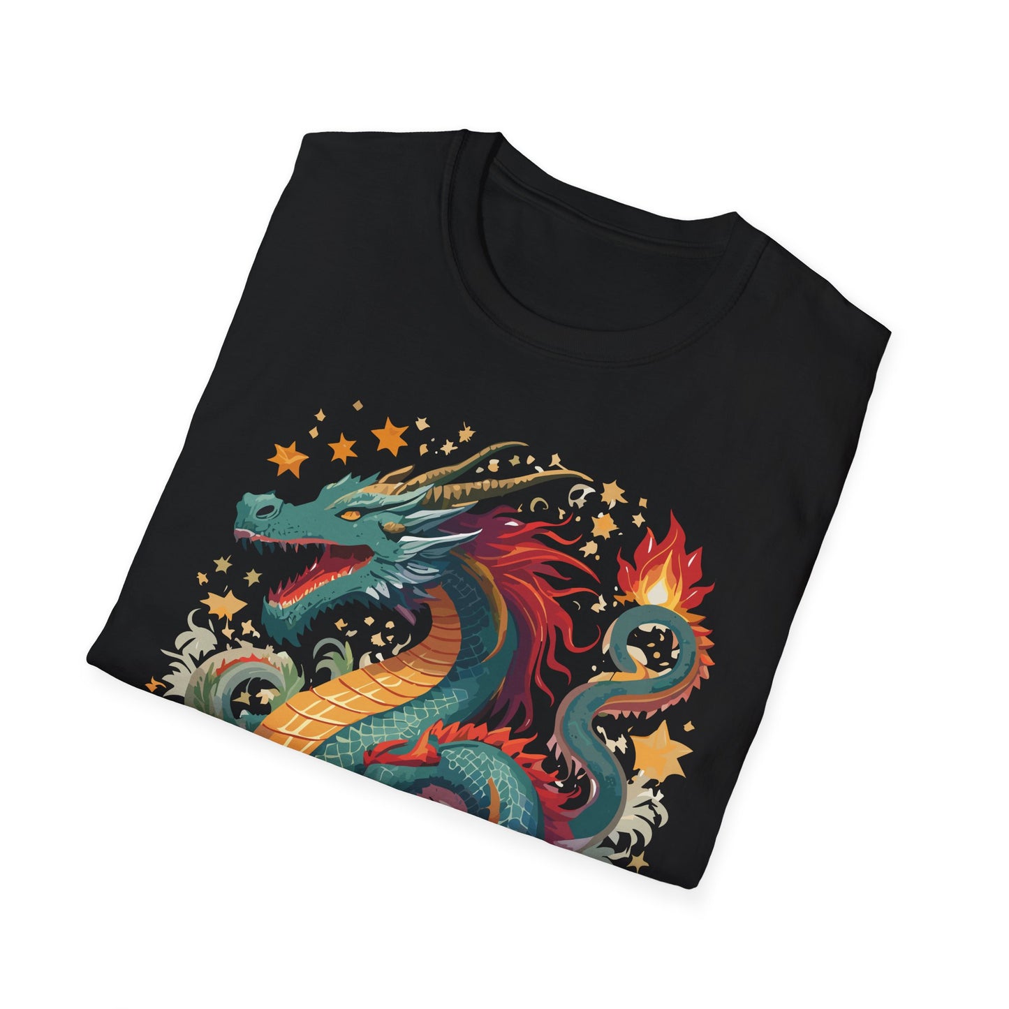 Dragon T Shirt, Dragon Shirt, Shirt with Animals, Animal Shirt
