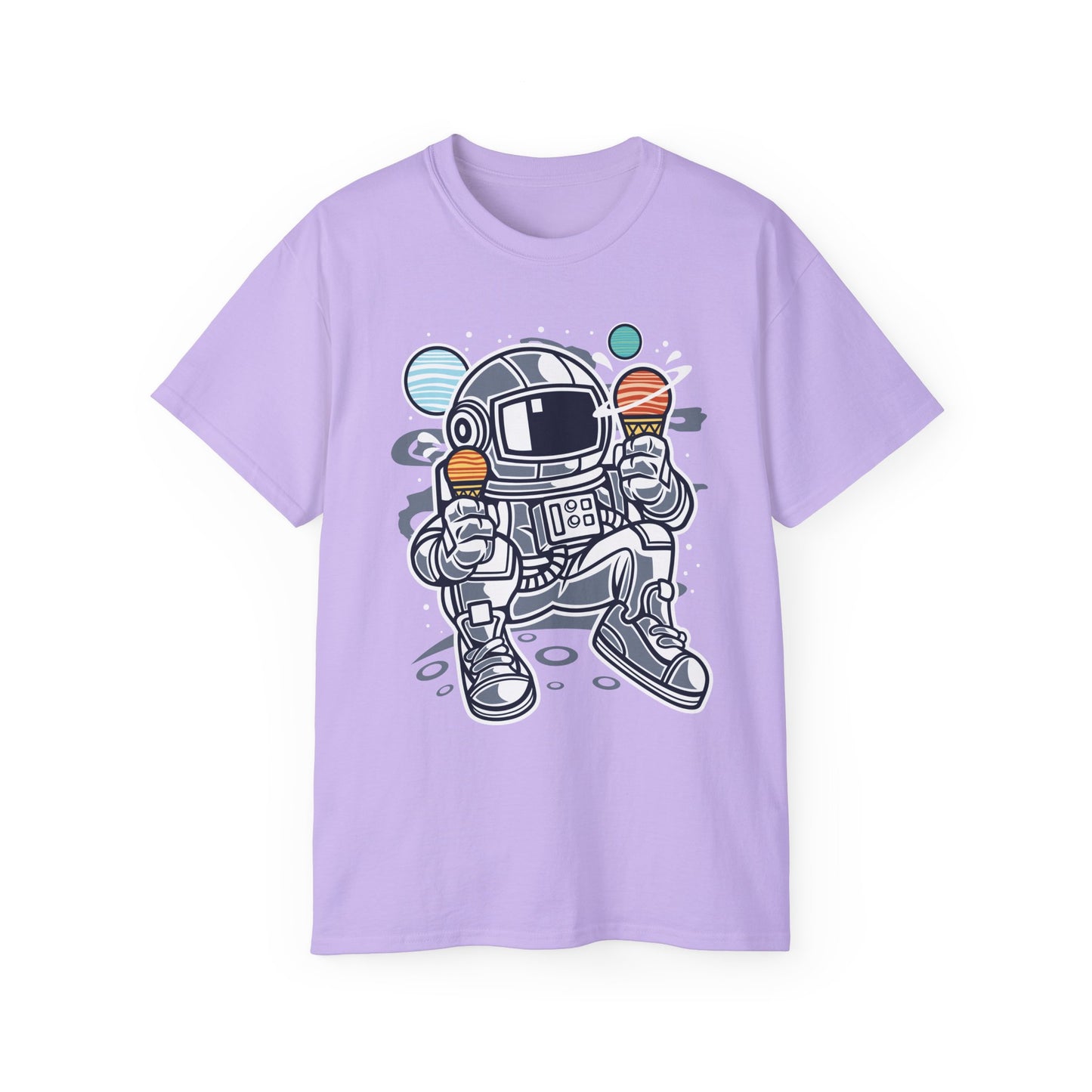 Astronaut Tee Shirt, Astronaut Graphic T‑Shirt, Cartoon Graphic T-Shirt, Art Design Shirt, Cosmos Tee Shirts