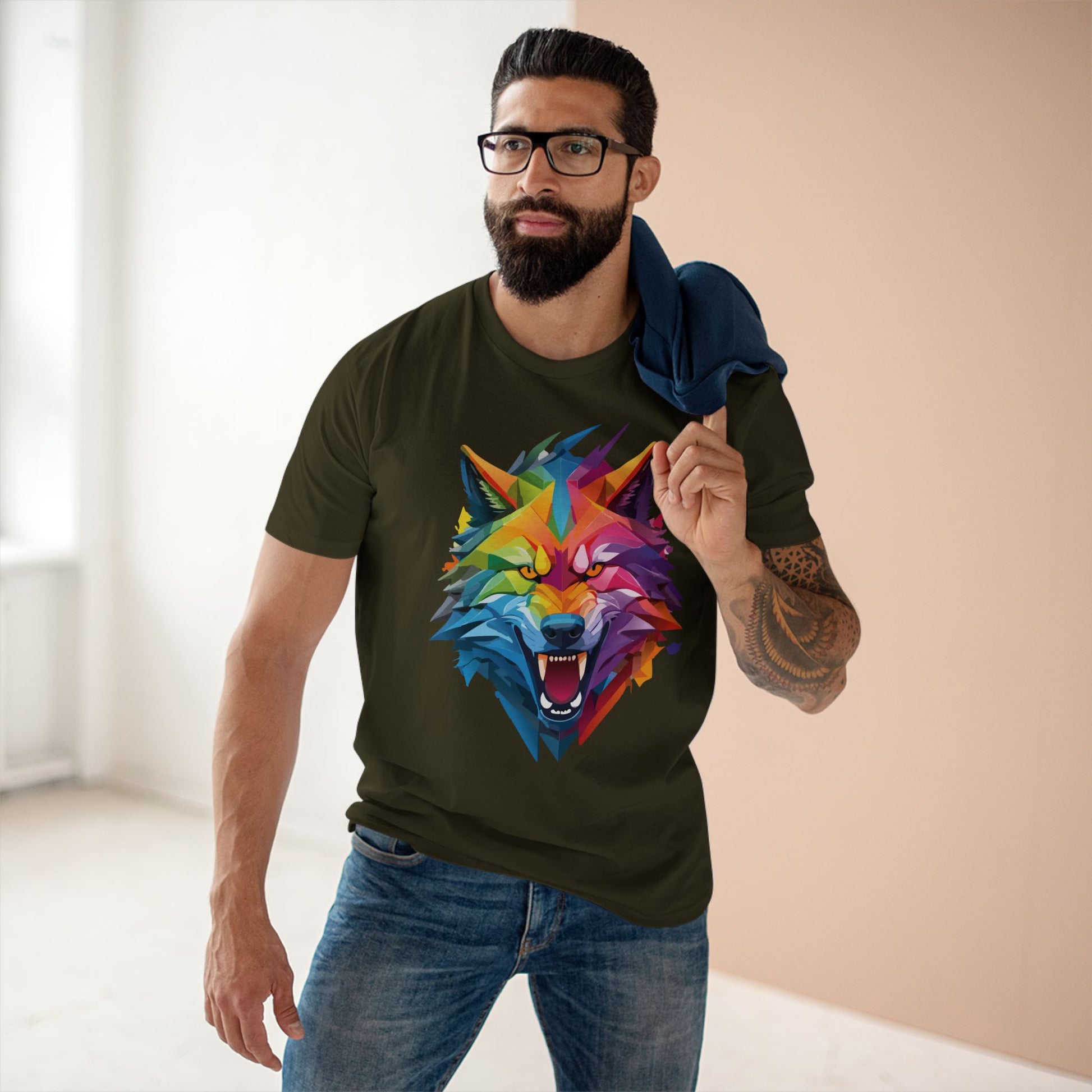 Animal Shirt, Wolf Shirt - SudokuS