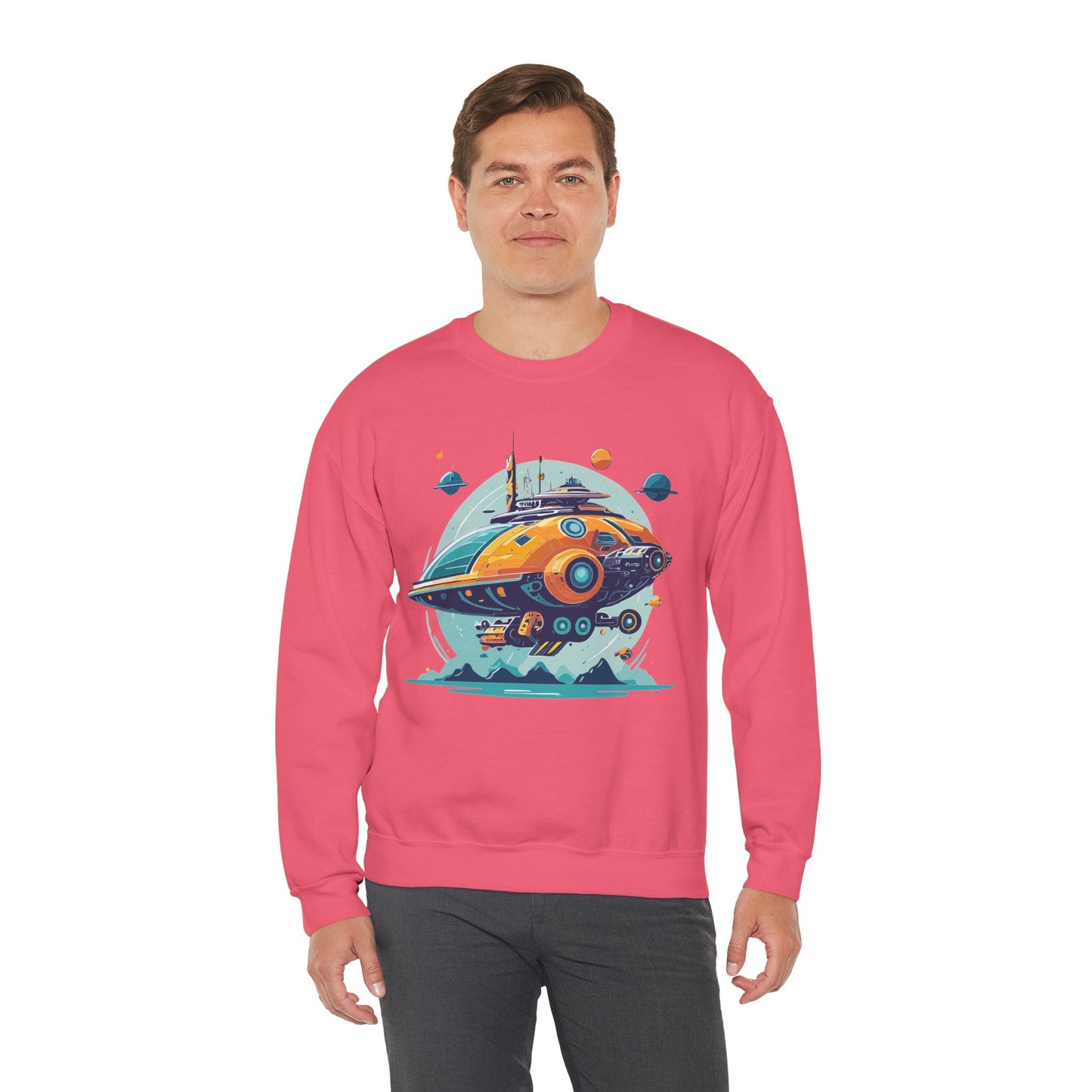 Space Shuttle Sweatshirt, Cosmic Sweatshirt, Astronaut Sweatshirt, Space Cosmic Sweatshirt