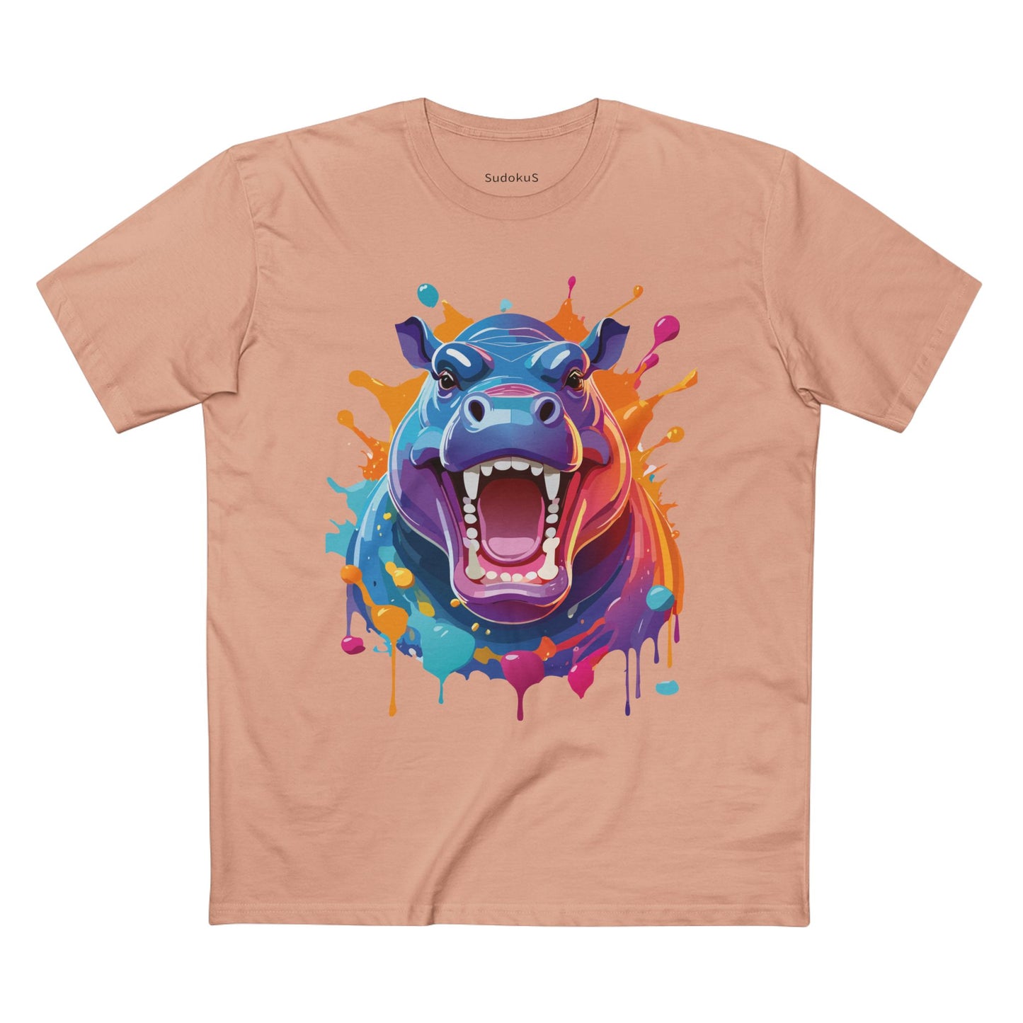 Animal Shirt, Hippo Shirt - SudokuS