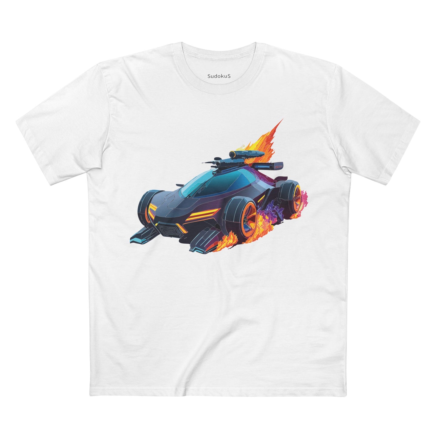 Unisex Car Shirt Hot Wheels Tee Premium Cotton With Unique Art Design For Everyday Wear