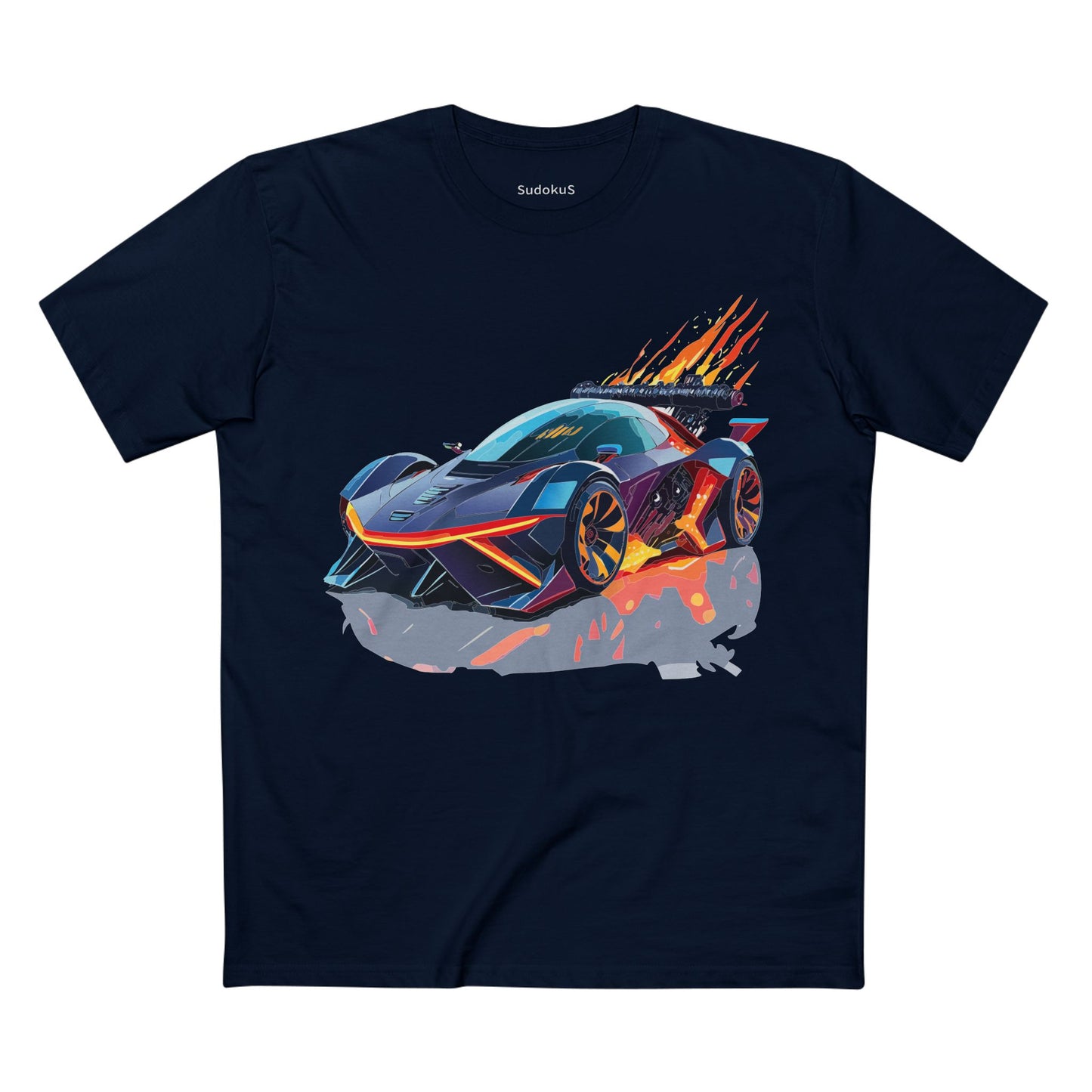 Hot Wheels Car Shirt Unisex Premium Cotton Tee With Unique Car Art Design For Fans