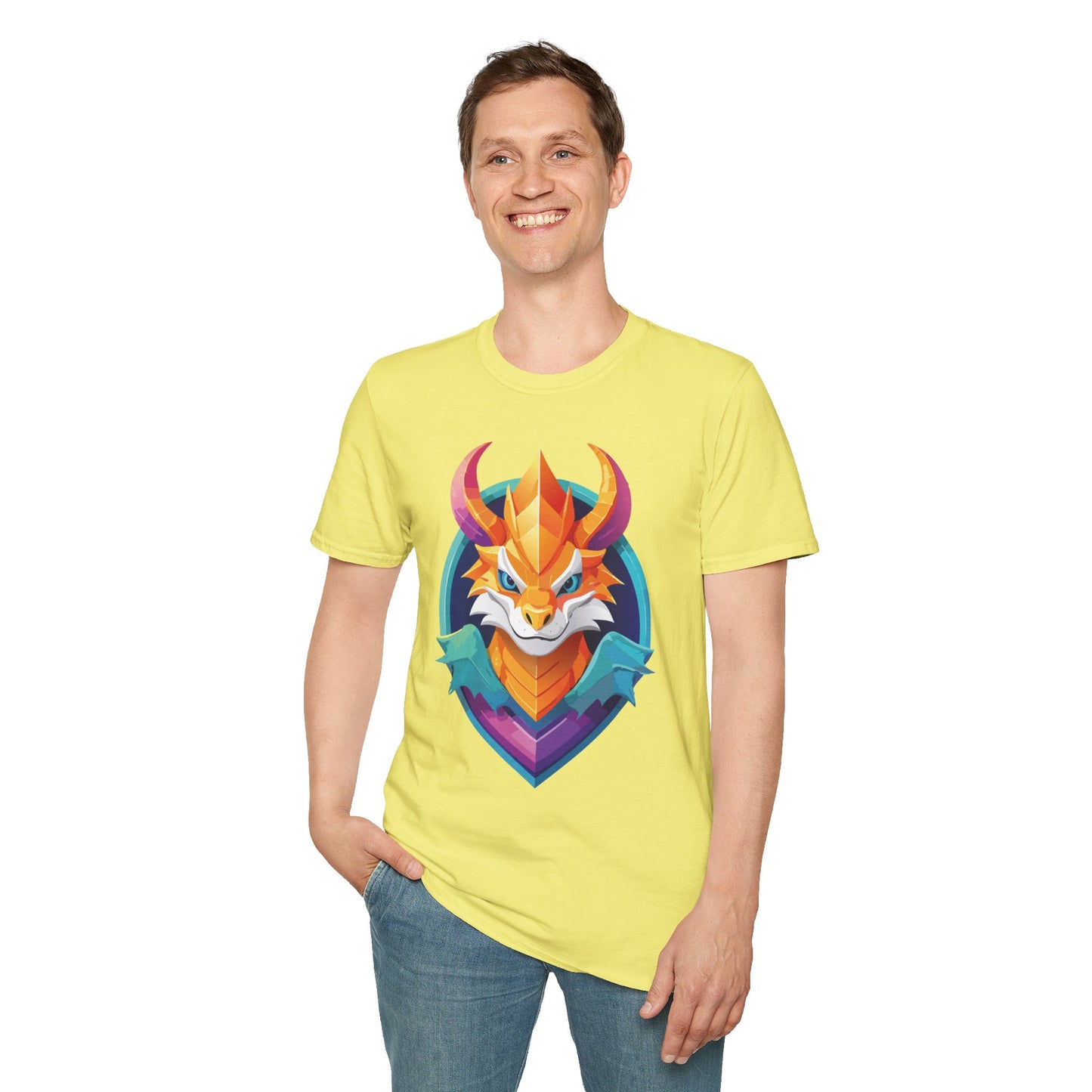 Dragon T Shirt, Dragon Shirt, Shirt with Animals, Animal Shirt