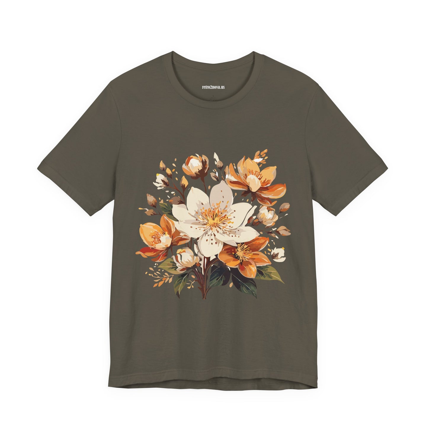 Flowers Shirt, Floral Shirt