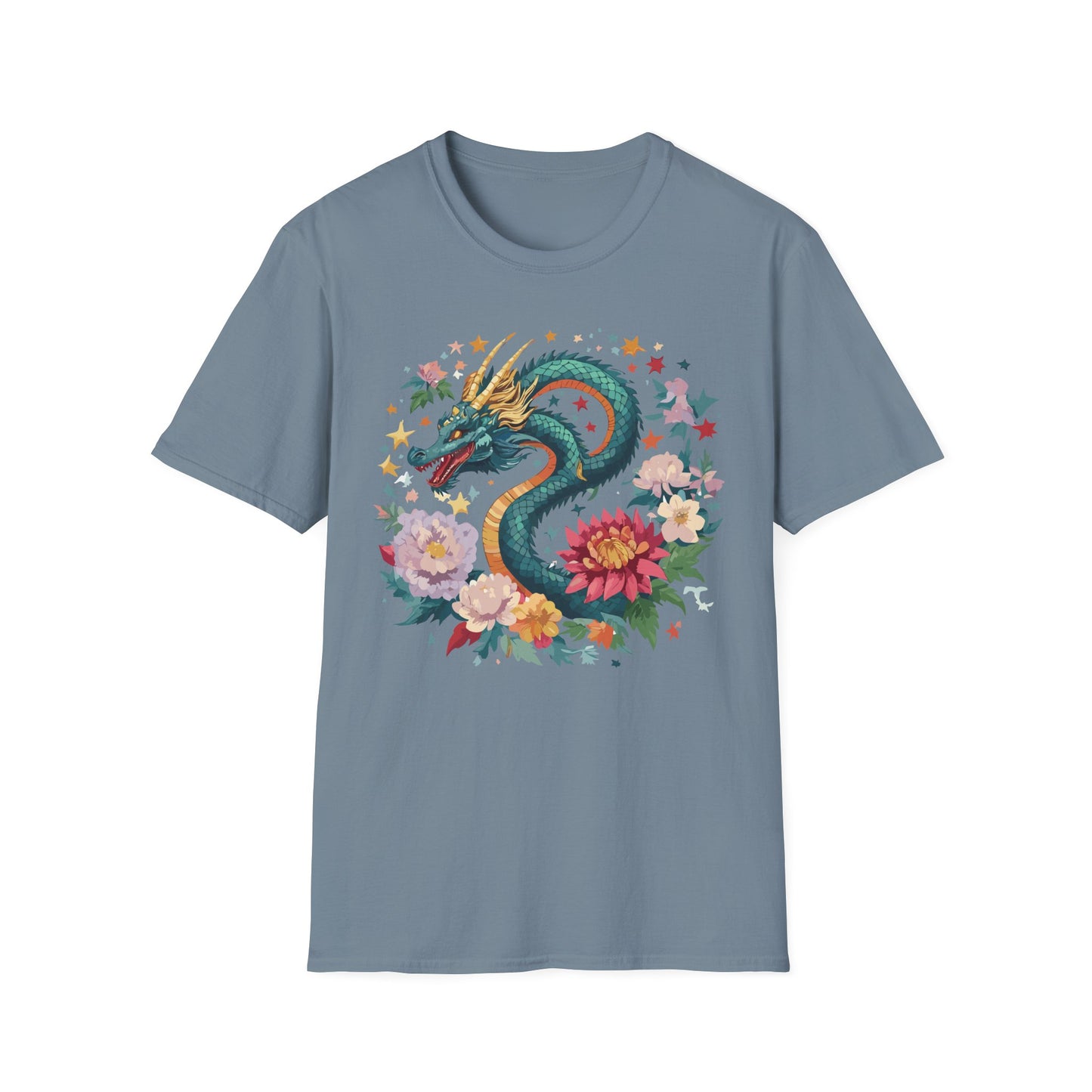 Dragon T Shirt, Dragon Shirt, Shirt with Animals, Animal Shirt