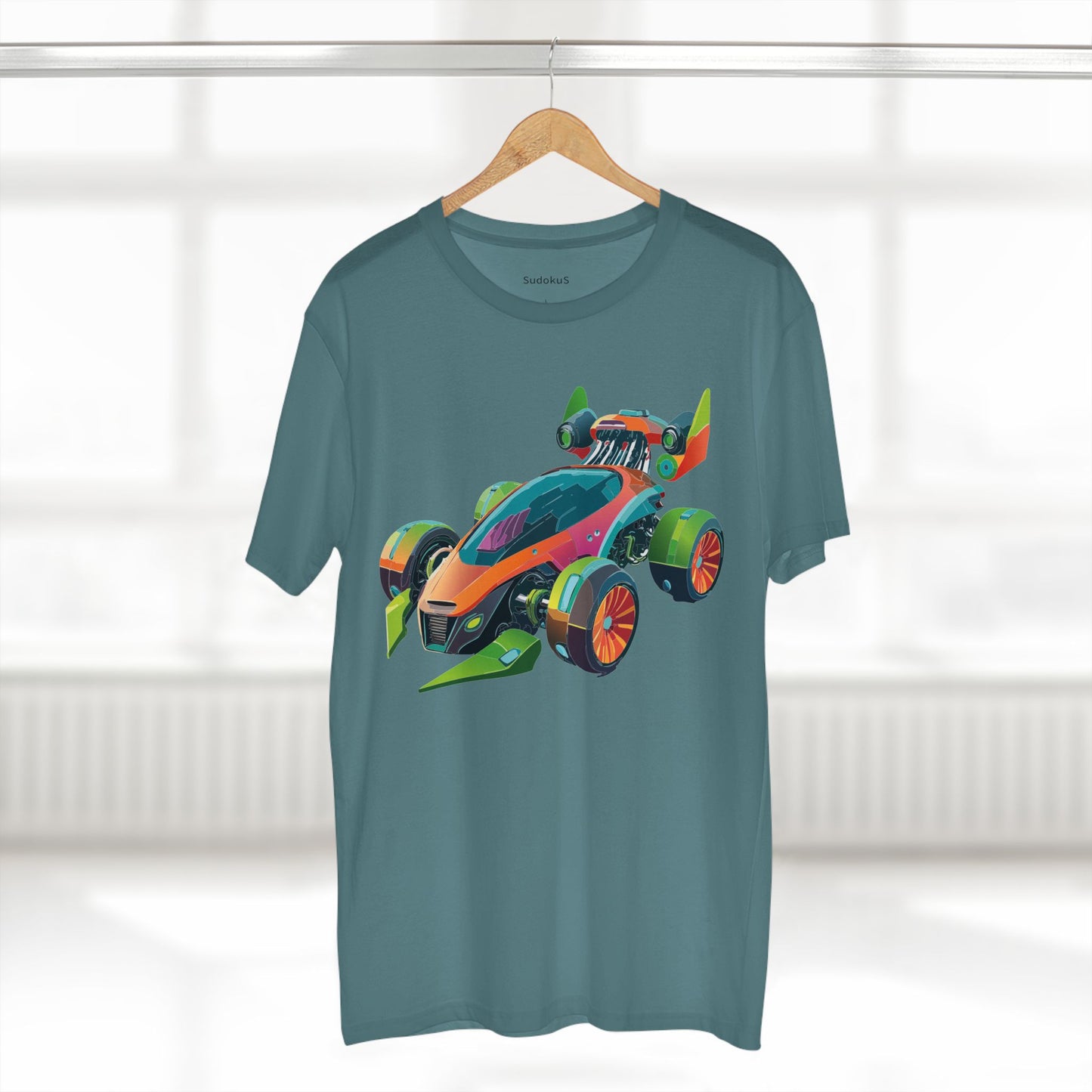 Unisex Car Shirt Hot Wheels Tee Premium Cotton Art Design Regular Fit Crew Neck Edition