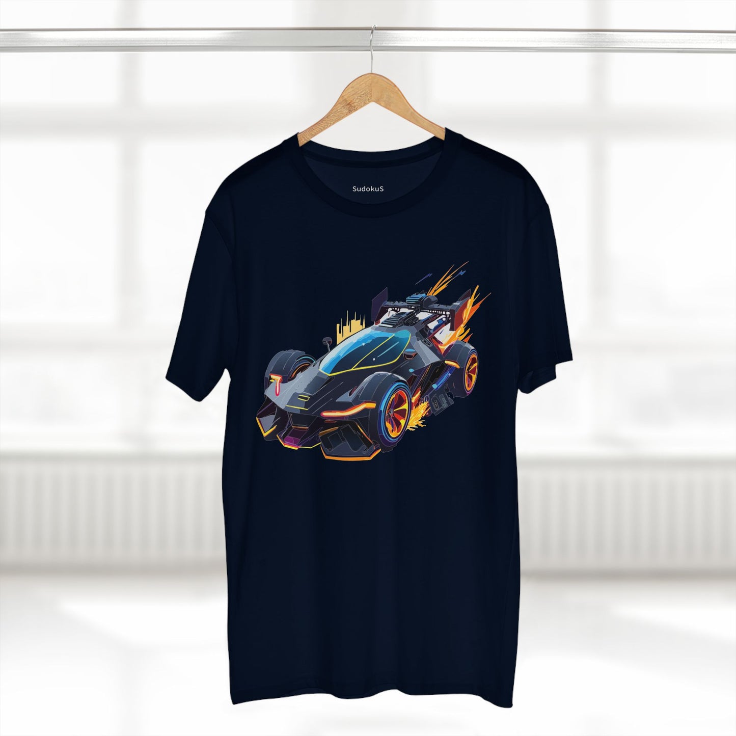 Hot Wheels Car Shirt Unisex Premium Cotton Tee With Unique Car Art Design For Everyday Wear