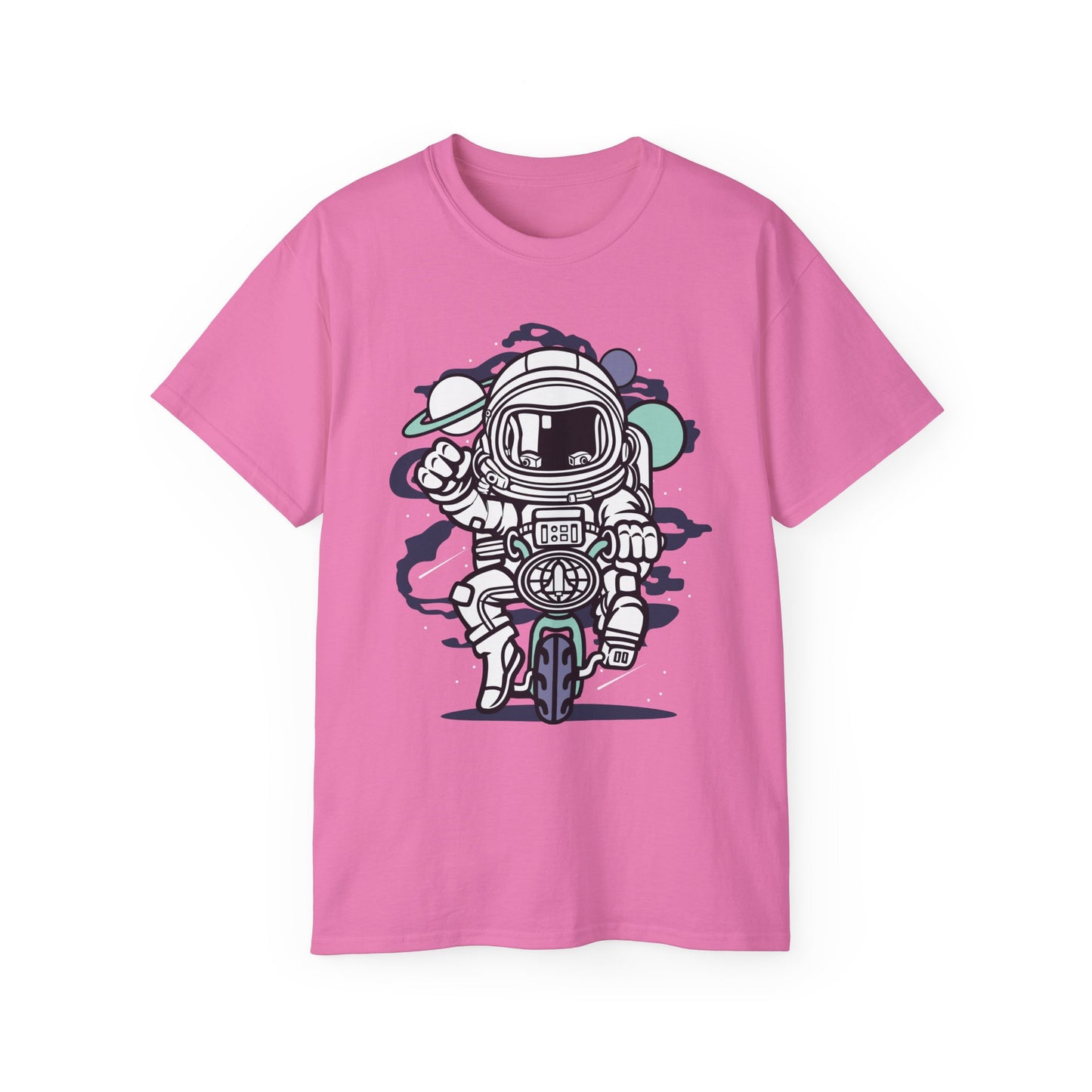 Astronaut Tee Shirt, Astronaut Graphic T‑Shirt, Cartoon Graphic T-Shirt, Art Design Shirt, Cosmos Tee Shirts 6