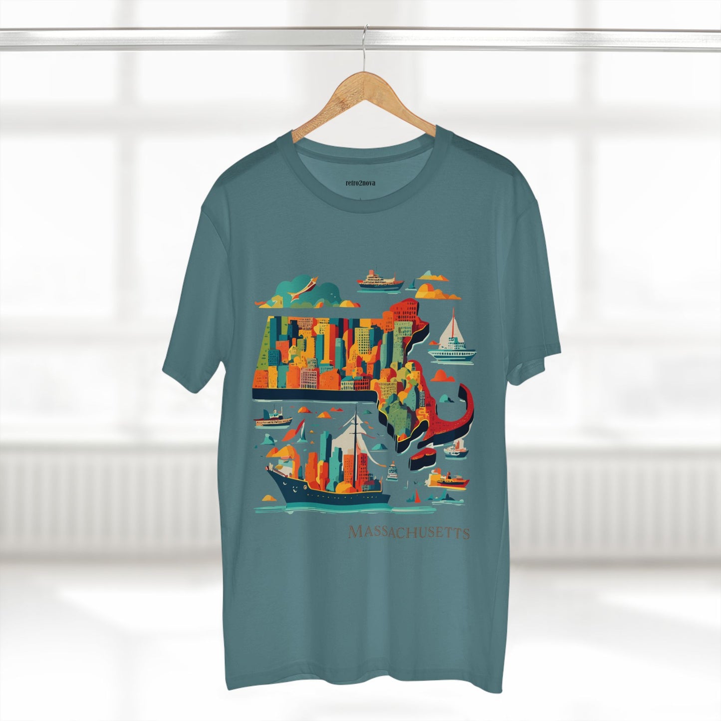 US State Shirts, Massachusetts Shirt