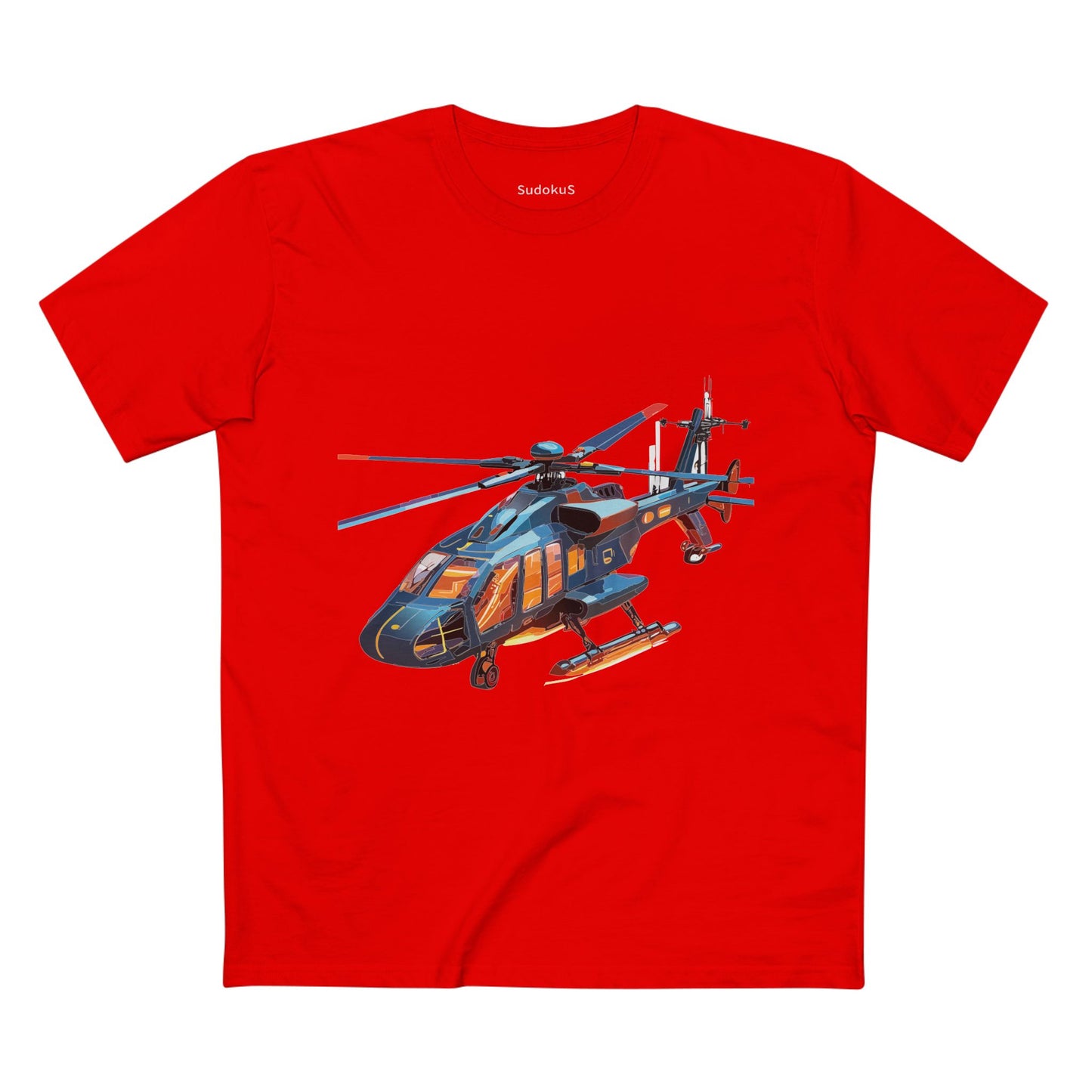Helicopter Shirt, Chopper Shirt - SudokuS