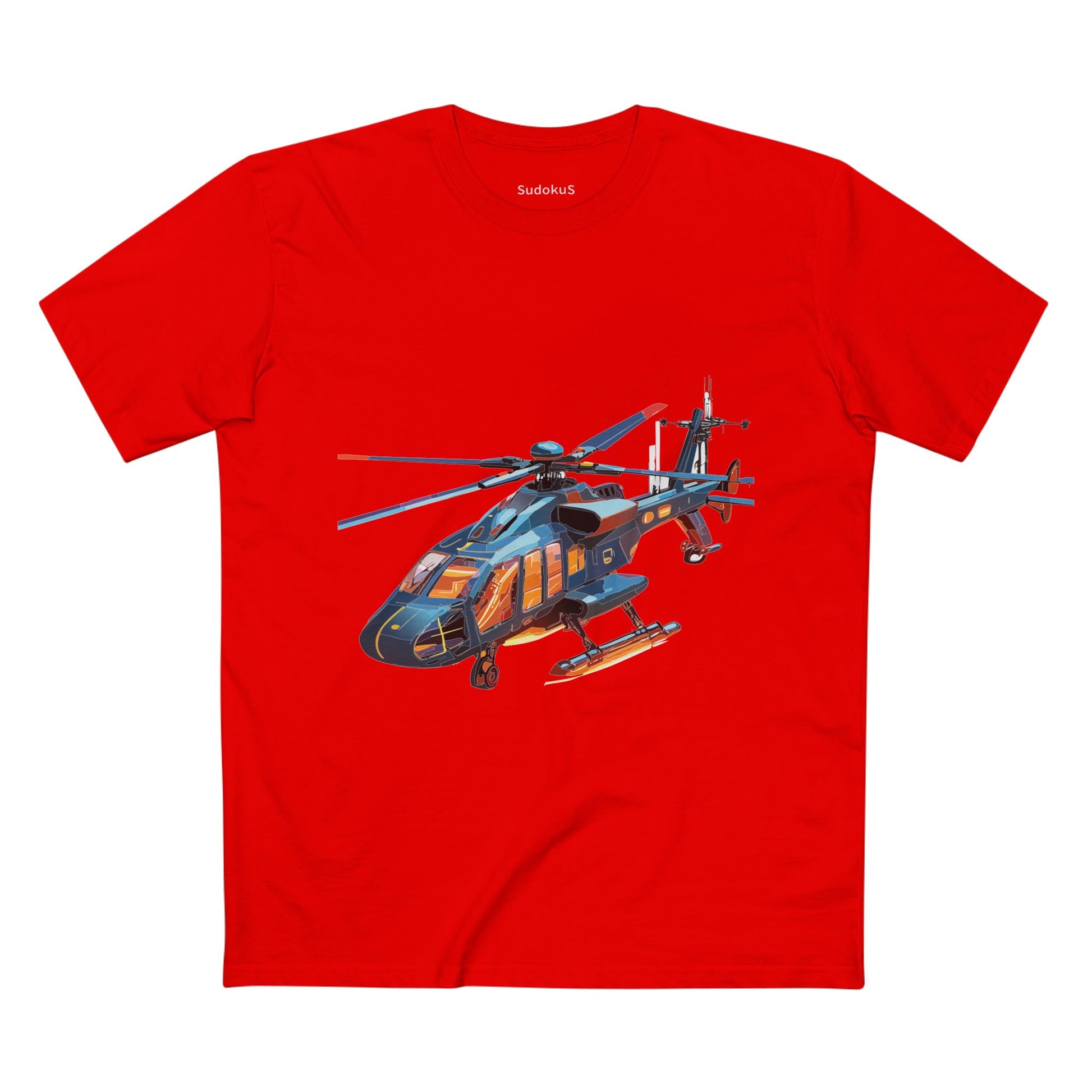 Helicopter Shirt, Chopper Shirt - SudokuS