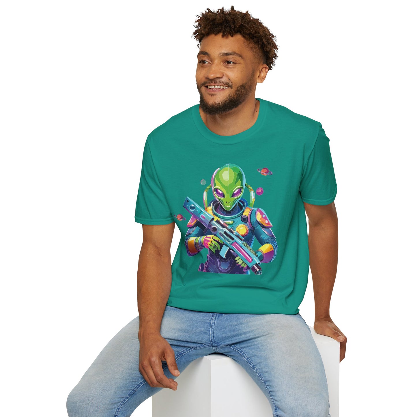 Alien T Shirt, Cosmos Shirt, Shirt with Aliens, Cosmo Shirts