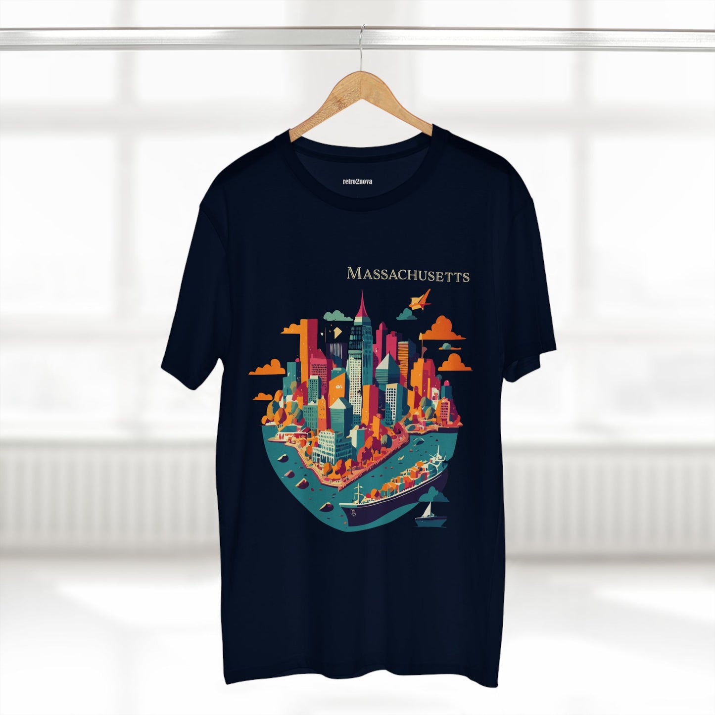 US State Shirts, Massachusetts Shirt