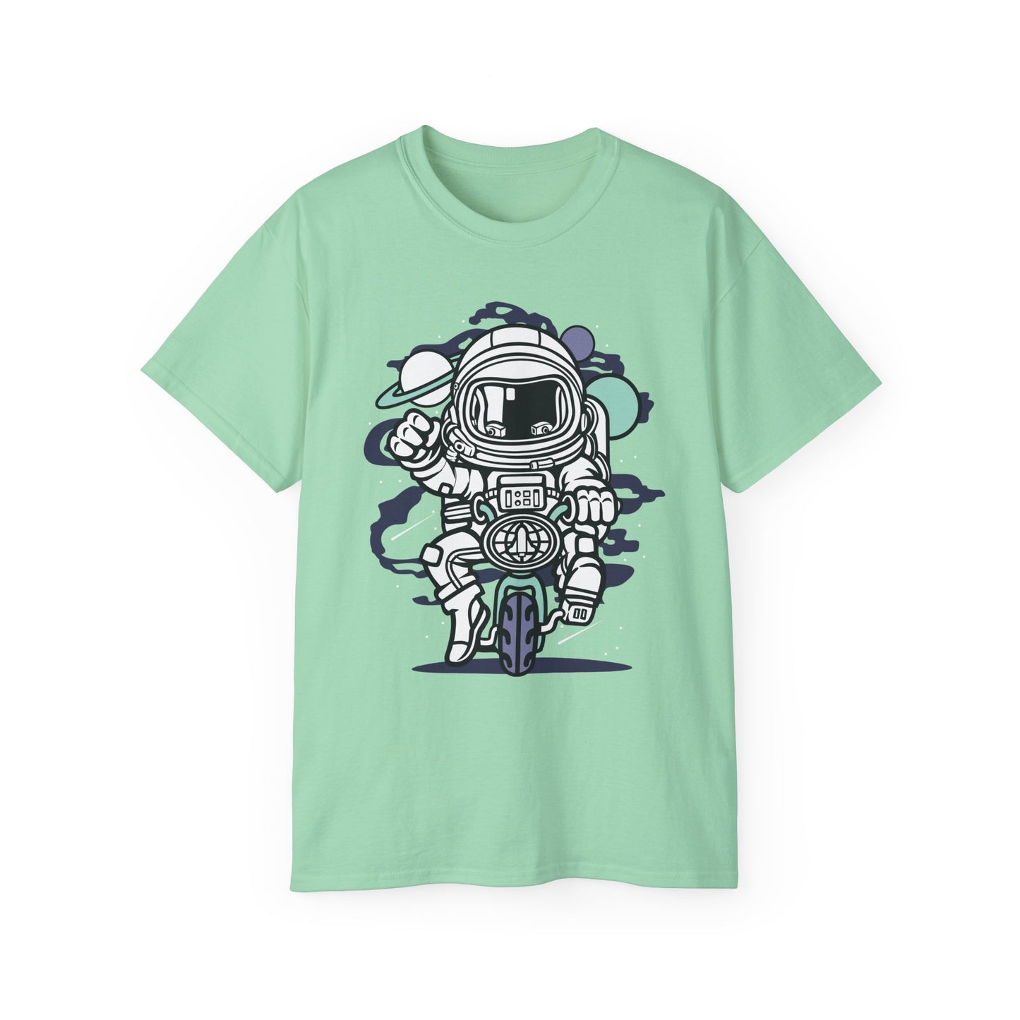 Astronaut Tee Shirt, Astronaut Graphic T‑Shirt, Cartoon Graphic T-Shirt, Art Design Shirt, Cosmos Tee Shirts 6