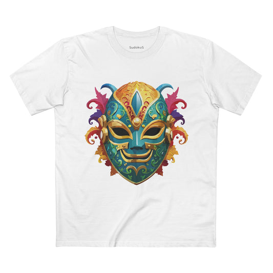 Mask Shirt, Shirt with Face - SudokuS