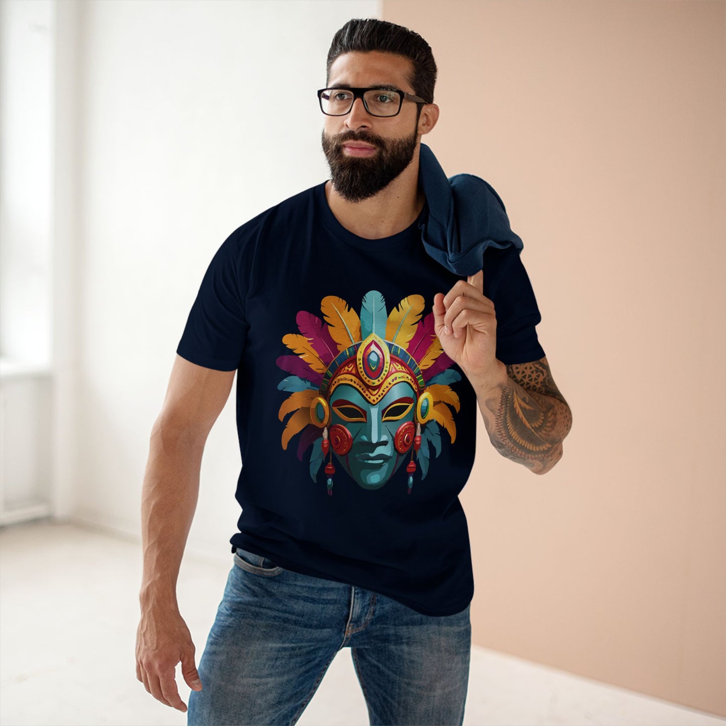Mask Shirt, Shirt with Face - SudokuS