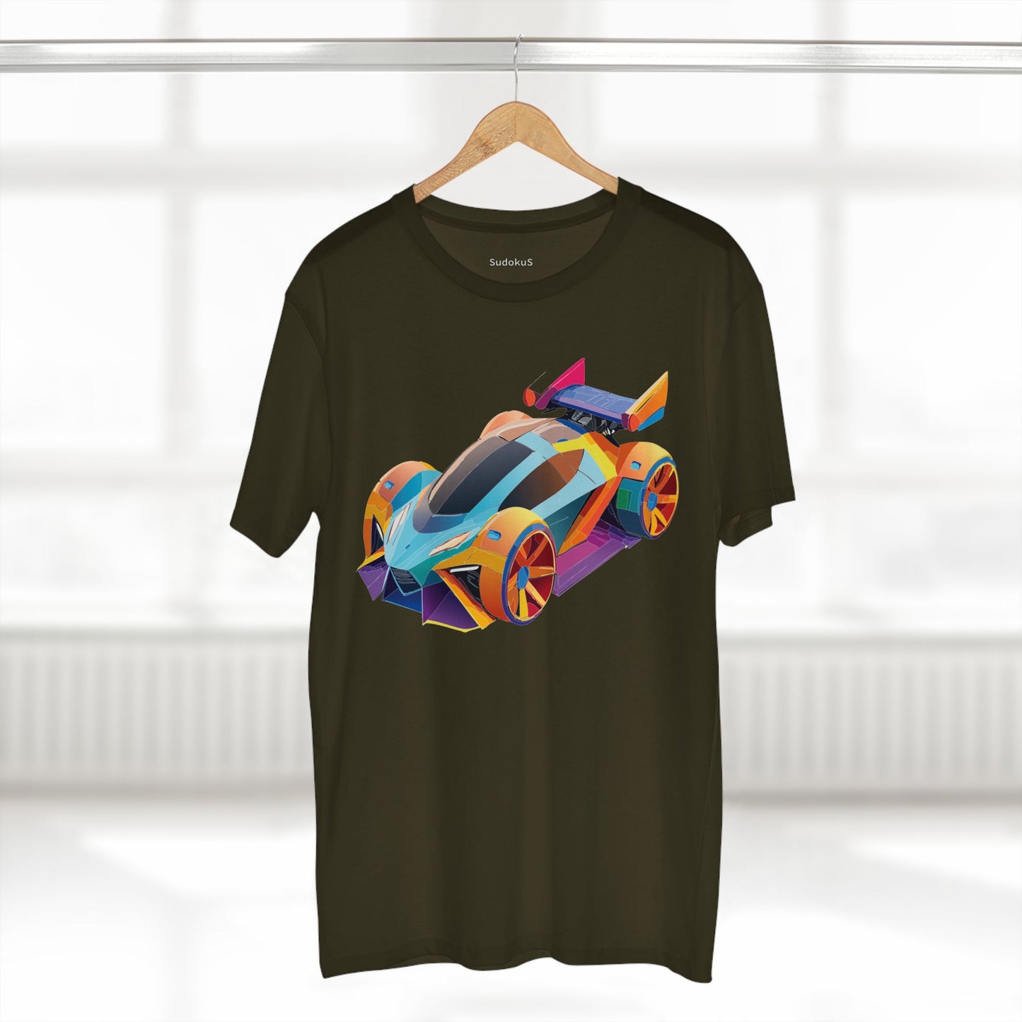 Hot Wheels Car Shirt Unisex Premium Cotton Tee With Unique Car Art Design Preshrunk