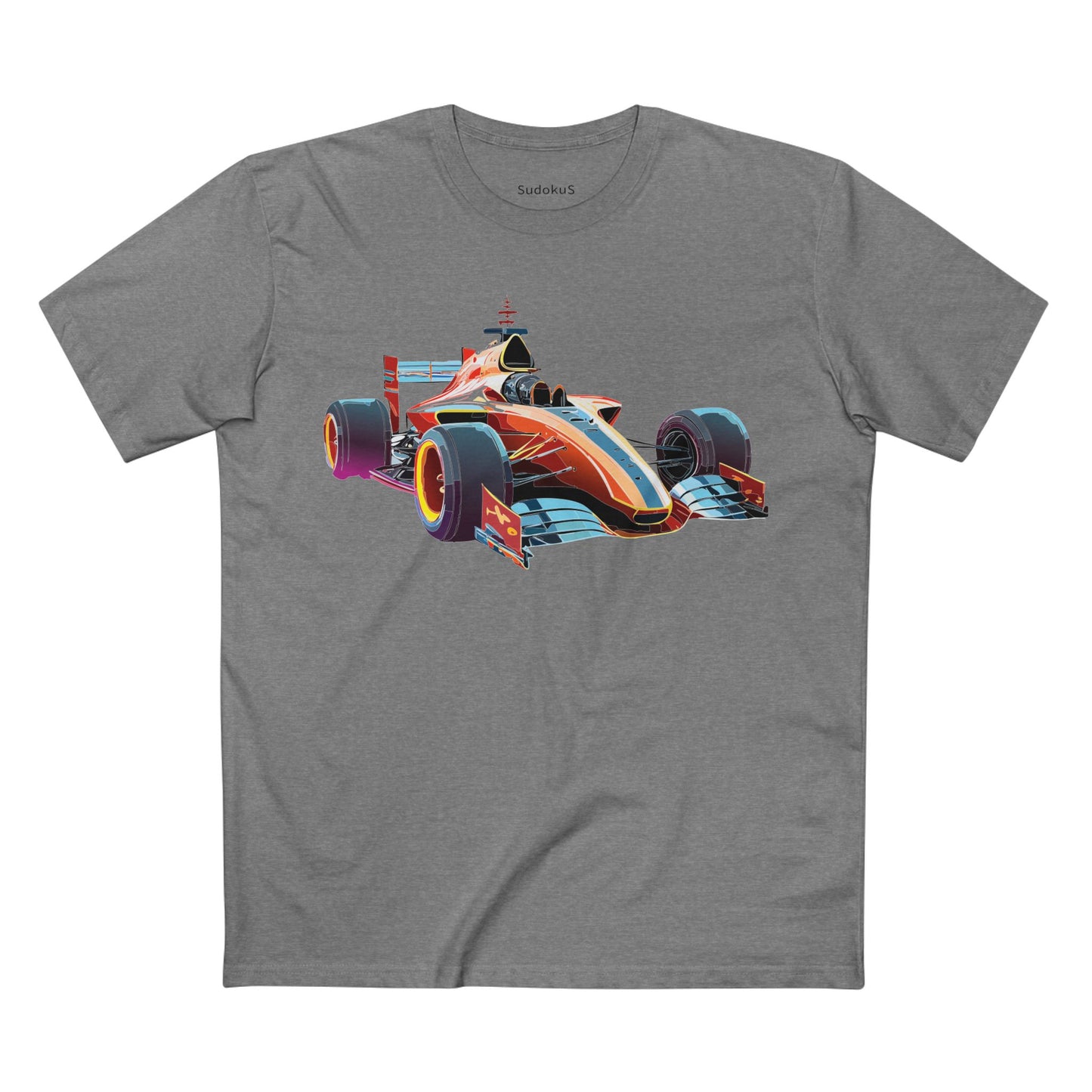 Unisex Car and Hot Wheels Shirt Premium Cotton Tee with Unique Art Design Graphic Illustration