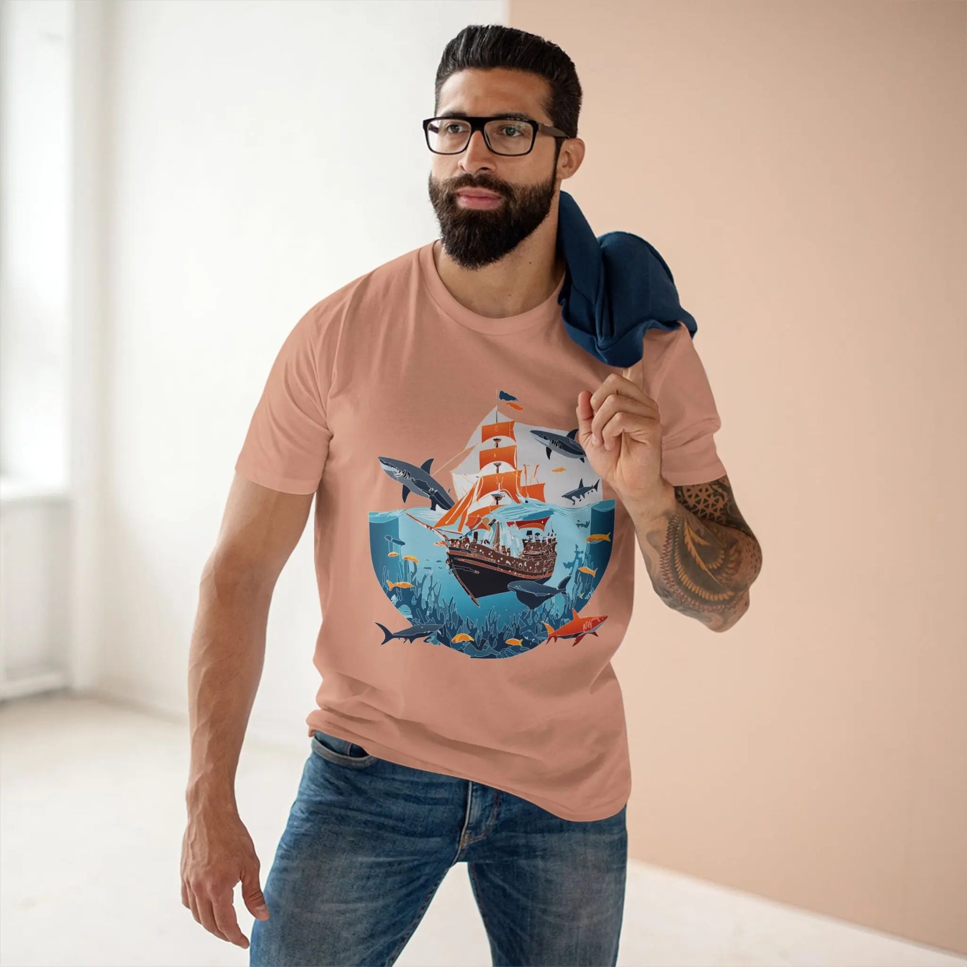 Ocean Coast Shirts, Ocean Shirt - SudokuS