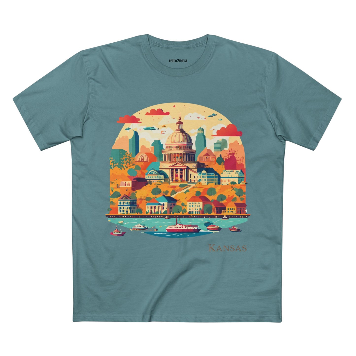 US State Shirts, Kansas Shirt