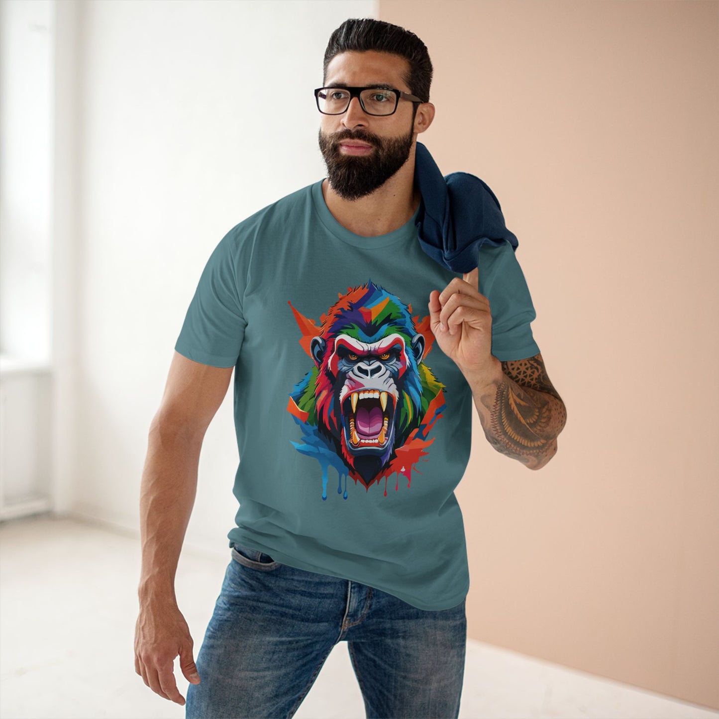 Animal Shirt, Gorilla Shirt - SudokuS