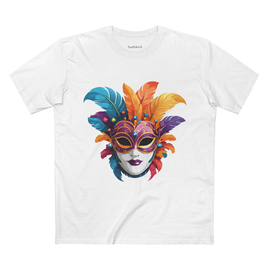 Mask Shirt, Shirt with Face - SudokuS