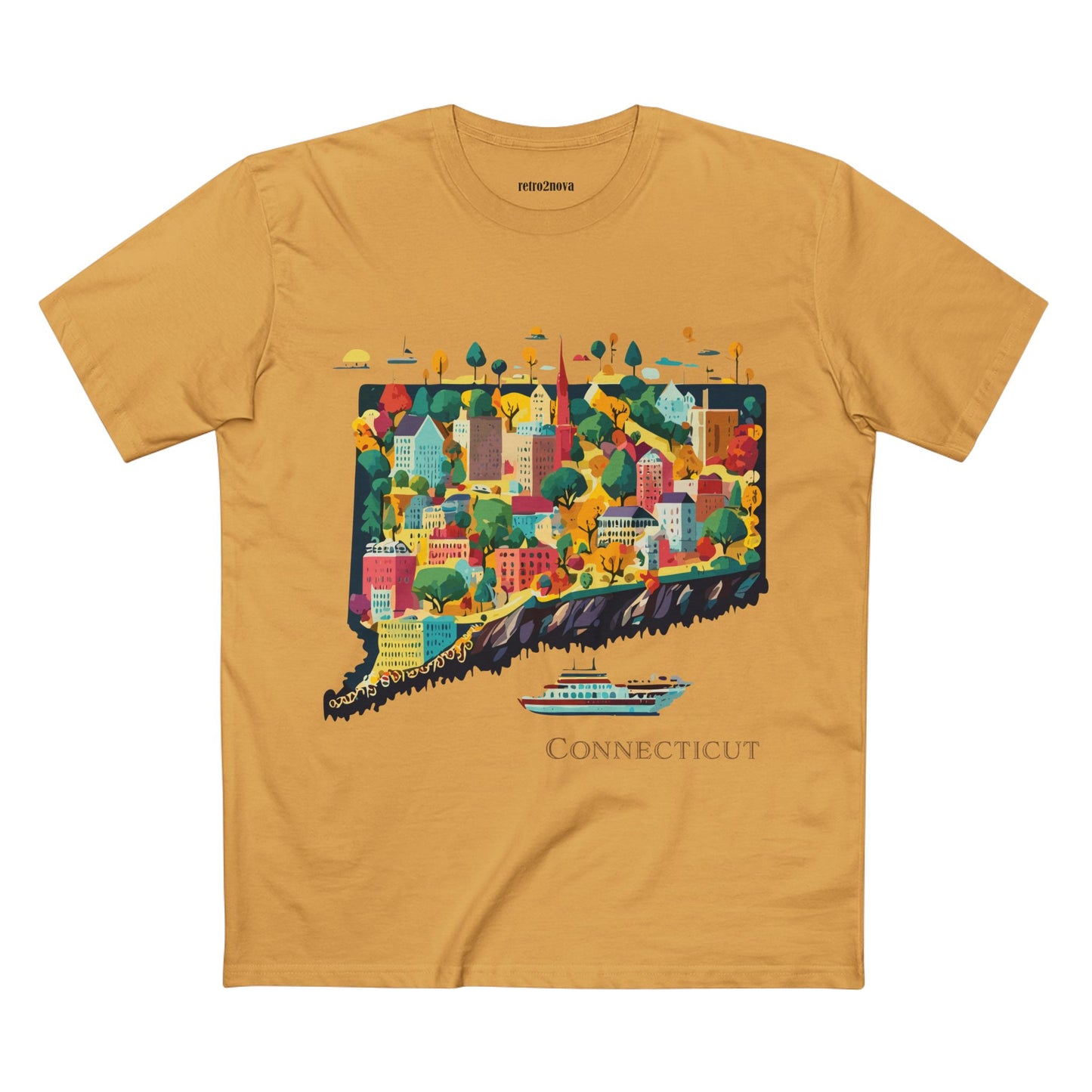 US State Shirts, Connecticut Shirt