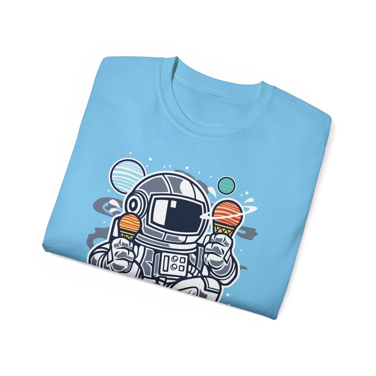 Astronaut Tee Shirt, Astronaut Graphic T‑Shirt, Cartoon Graphic T-Shirt, Art Design Shirt, Cosmos Tee Shirts