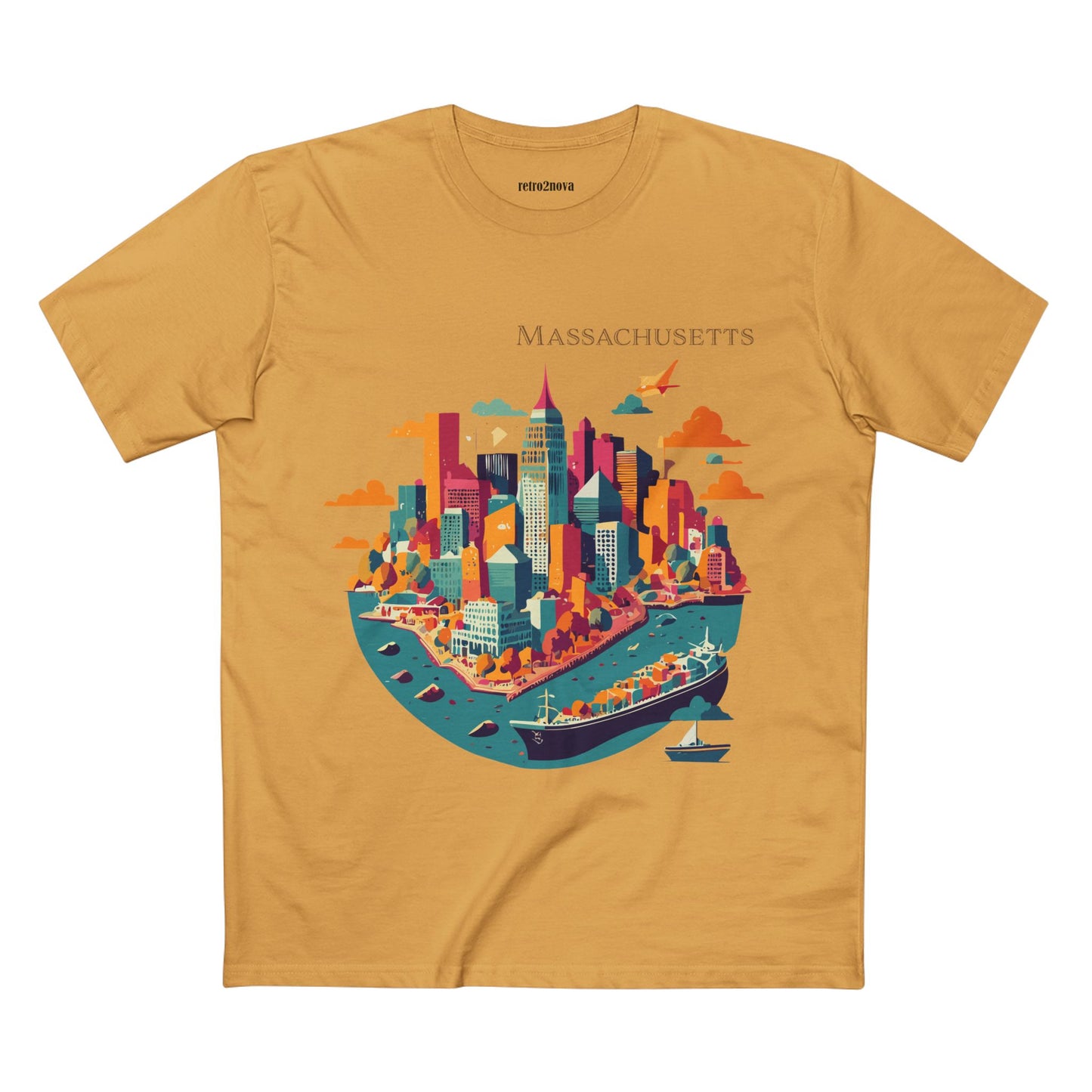 US State Shirts, Massachusetts Shirt