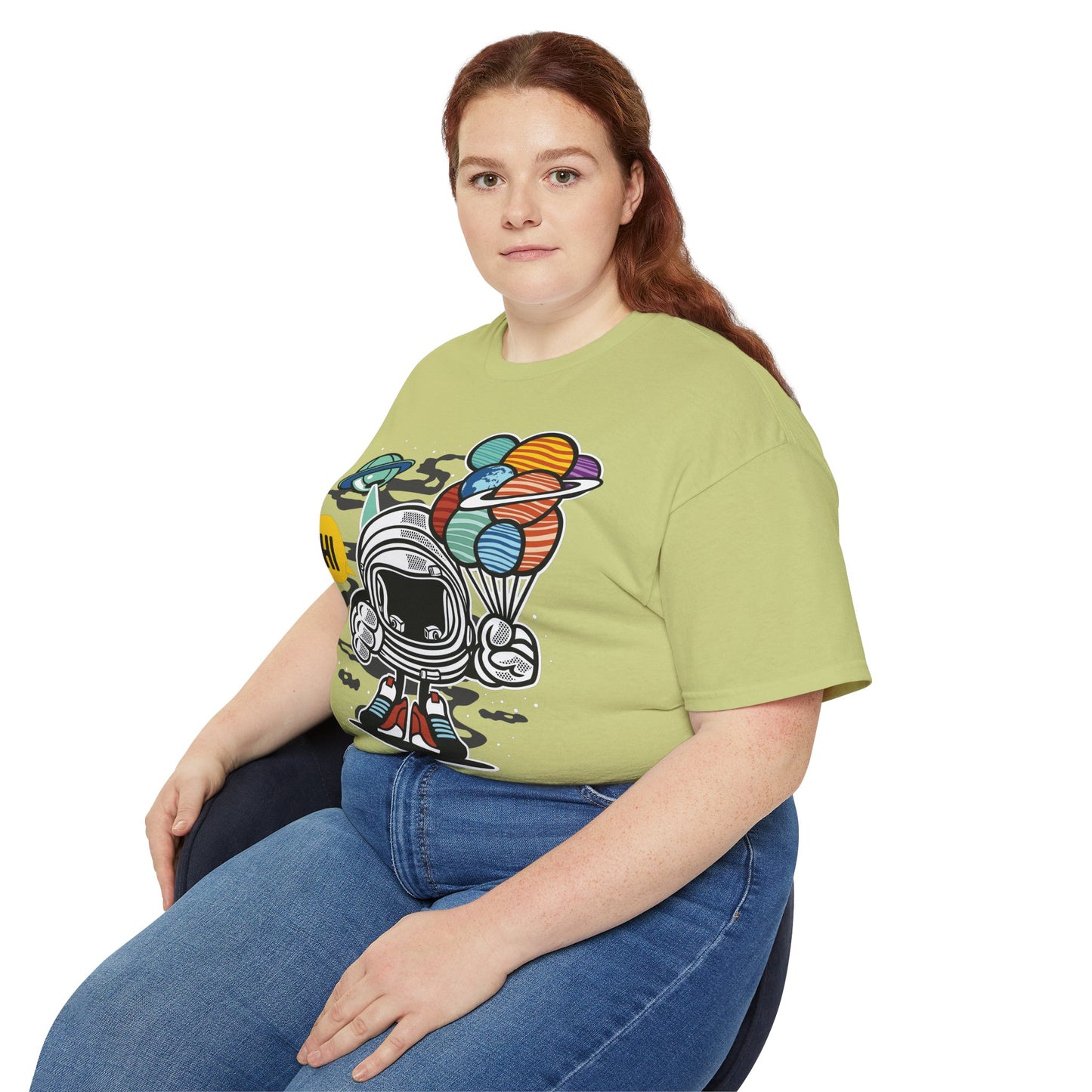 Astronaut Tee Shirt, Astronaut Graphic T‑Shirt, Cartoon Graphic T-Shirt, Art Design Shirt, Cosmos Tee Shirts 7