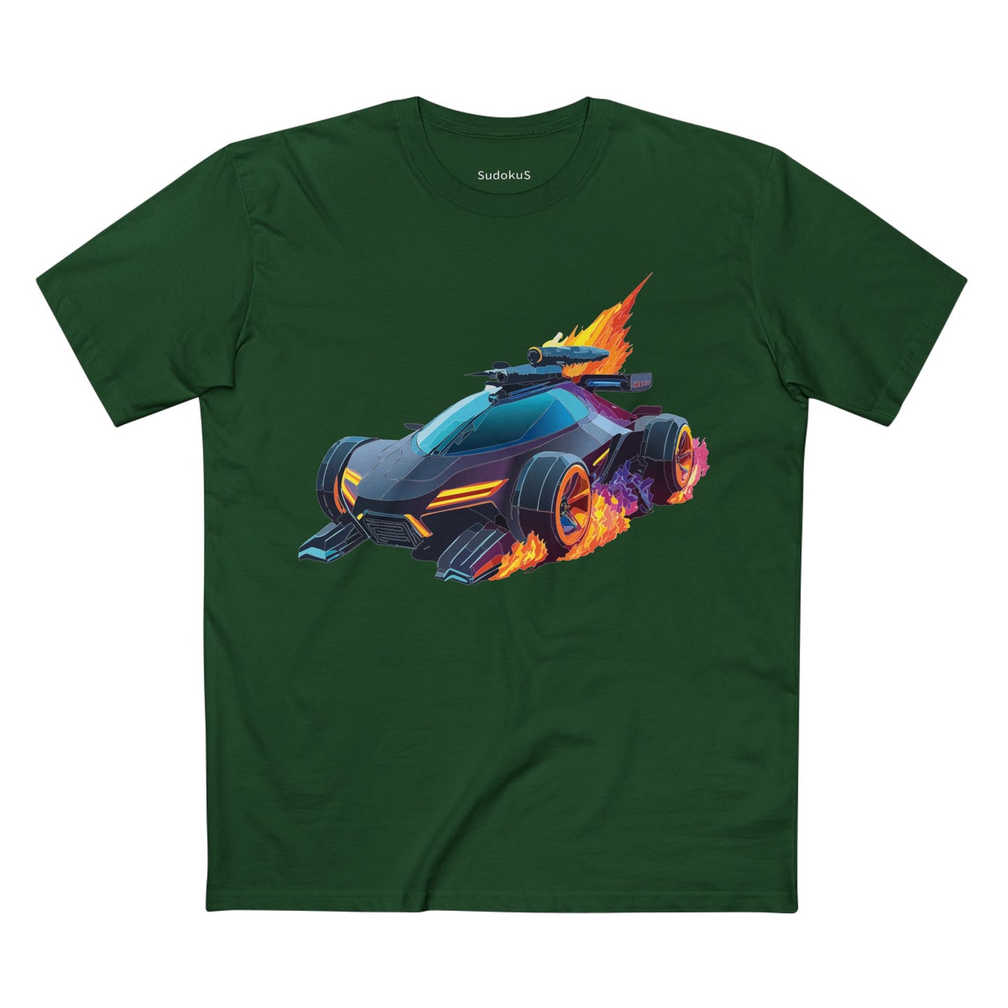 Unisex Car Shirt Hot Wheels Tee Premium Cotton With Unique Art Design For Everyday Wear