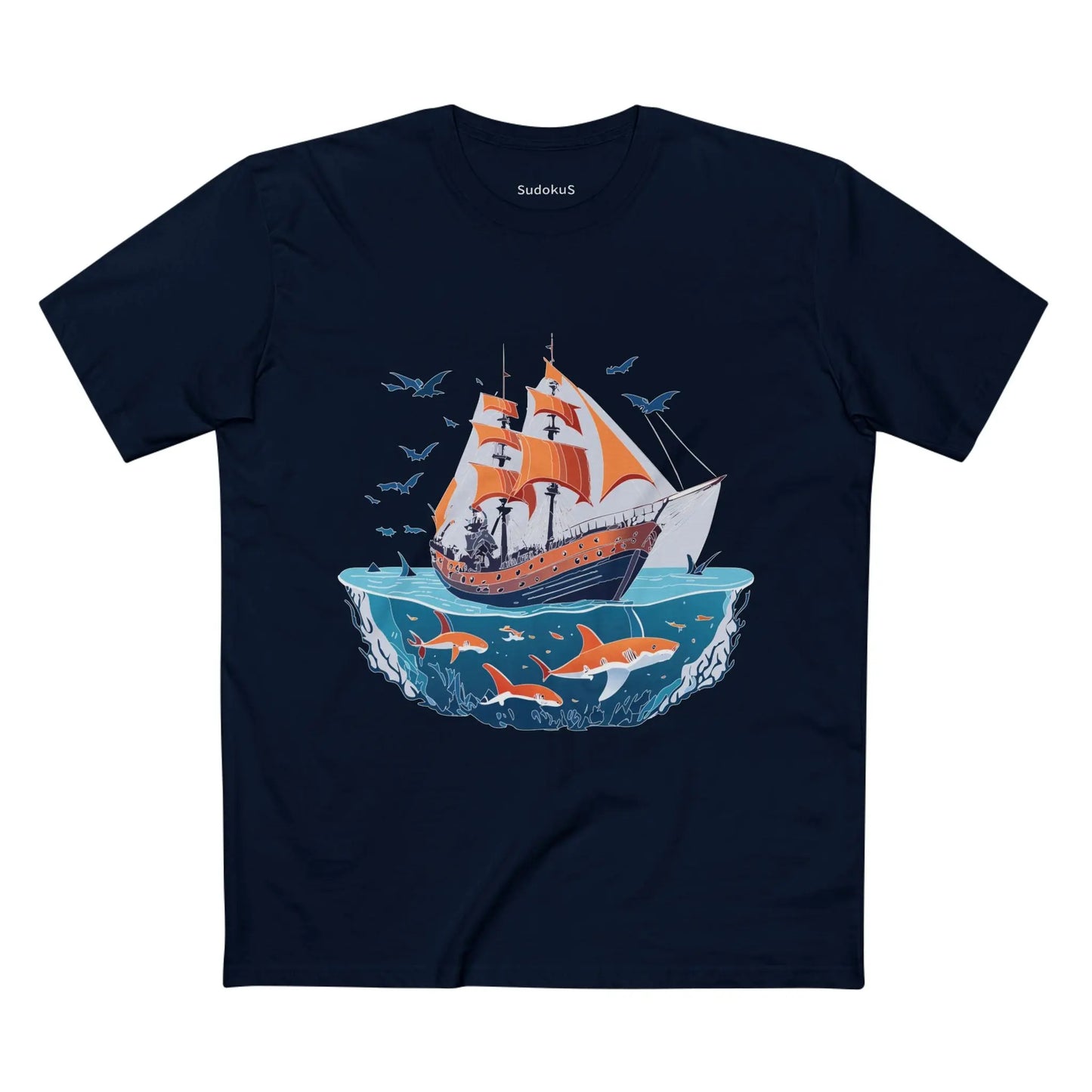 Ocean Coast Shirts, Ocean Shirt - SudokuS