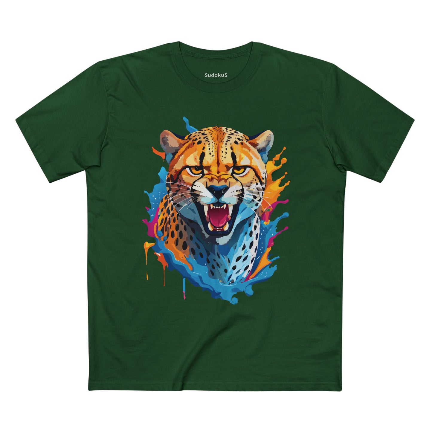 Animal Shirt, Cheetah Shirt - SudokuS