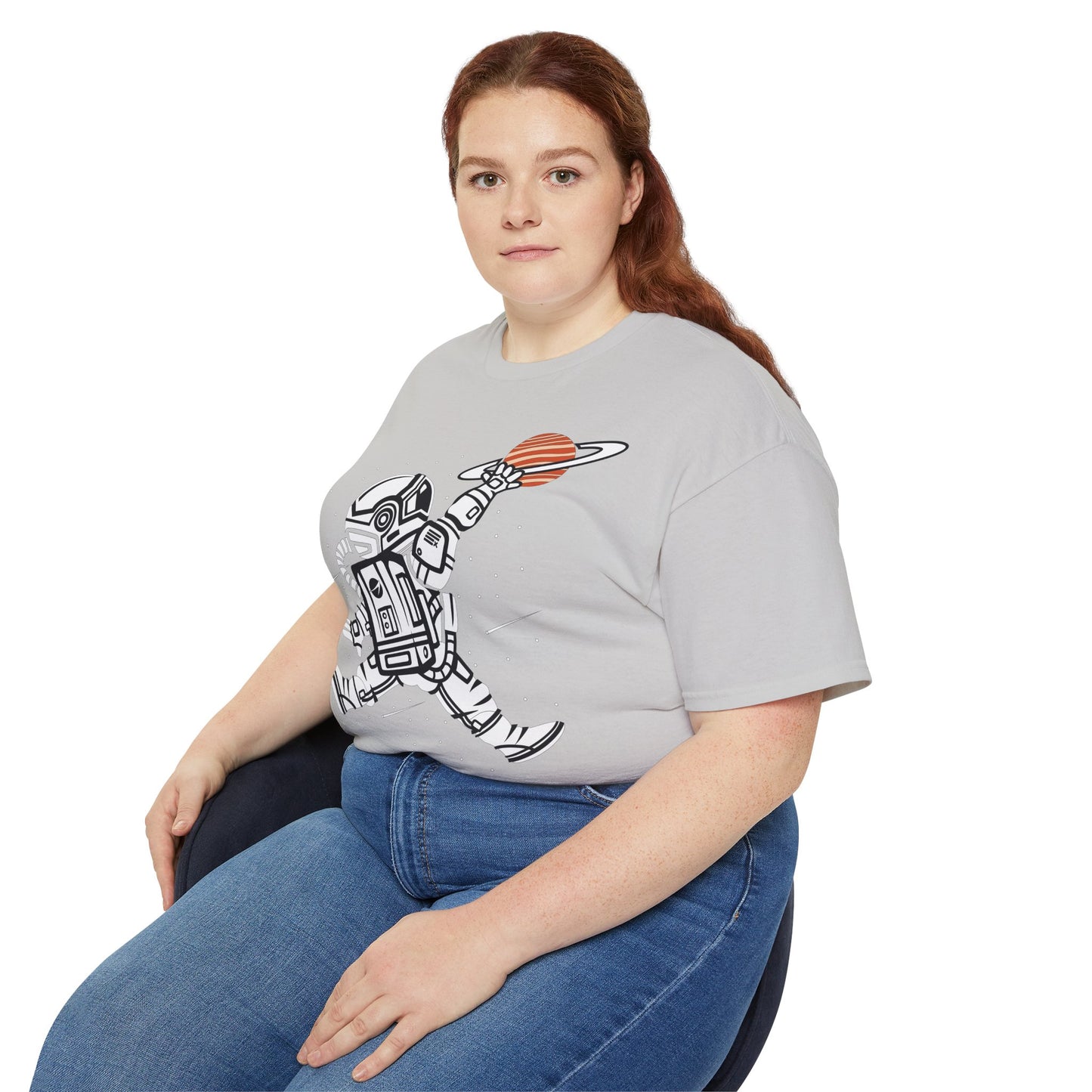 Astronaut Tee Shirt, Astronaut Graphic T‑Shirt, Cartoon Graphic T-Shirt, Art Design Shirt, Cosmos Tee Shirts 3