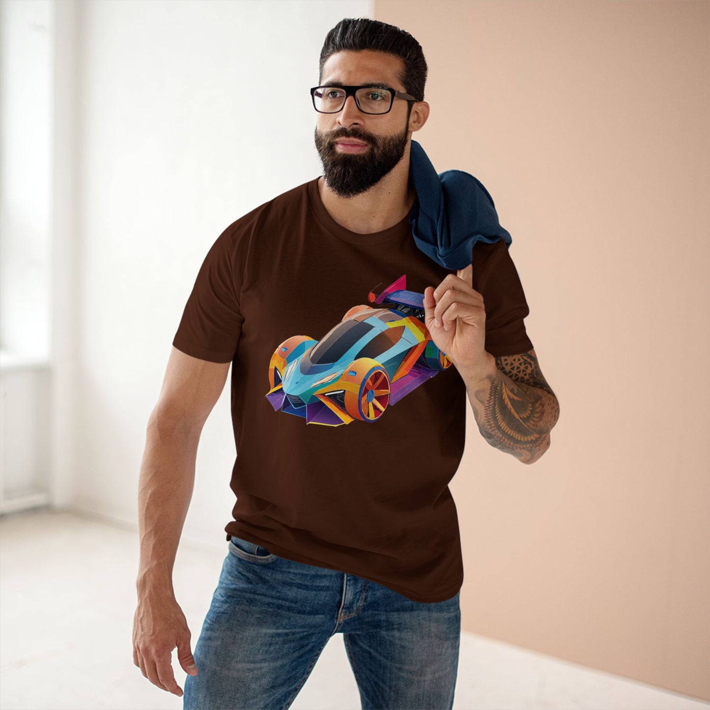 Hot Wheels Car Shirt Unisex Premium Cotton Tee With Unique Car Art Design Preshrunk