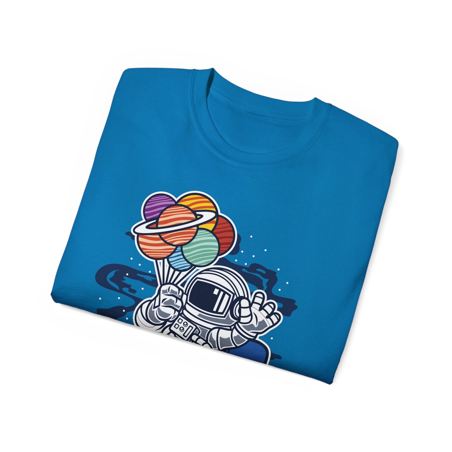 Astronaut Tee Shirt, Astronaut Graphic T‑Shirt, Cartoon Graphic T-Shirt, Art Design Shirt, Cosmos Tee Shirts 5