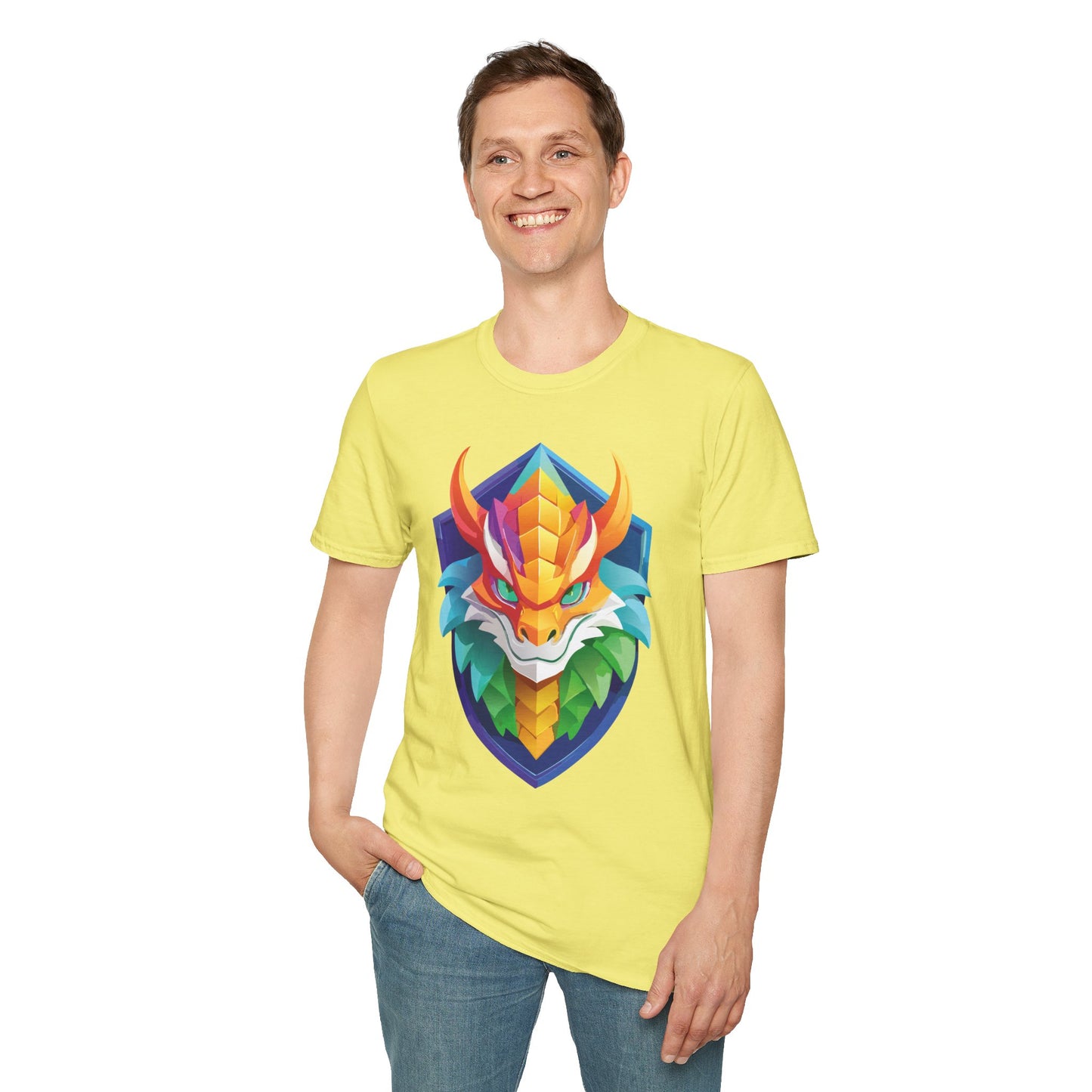 Dragon T Shirt, Dragon Shirt, Shirt with Animals, Animal Shirt
