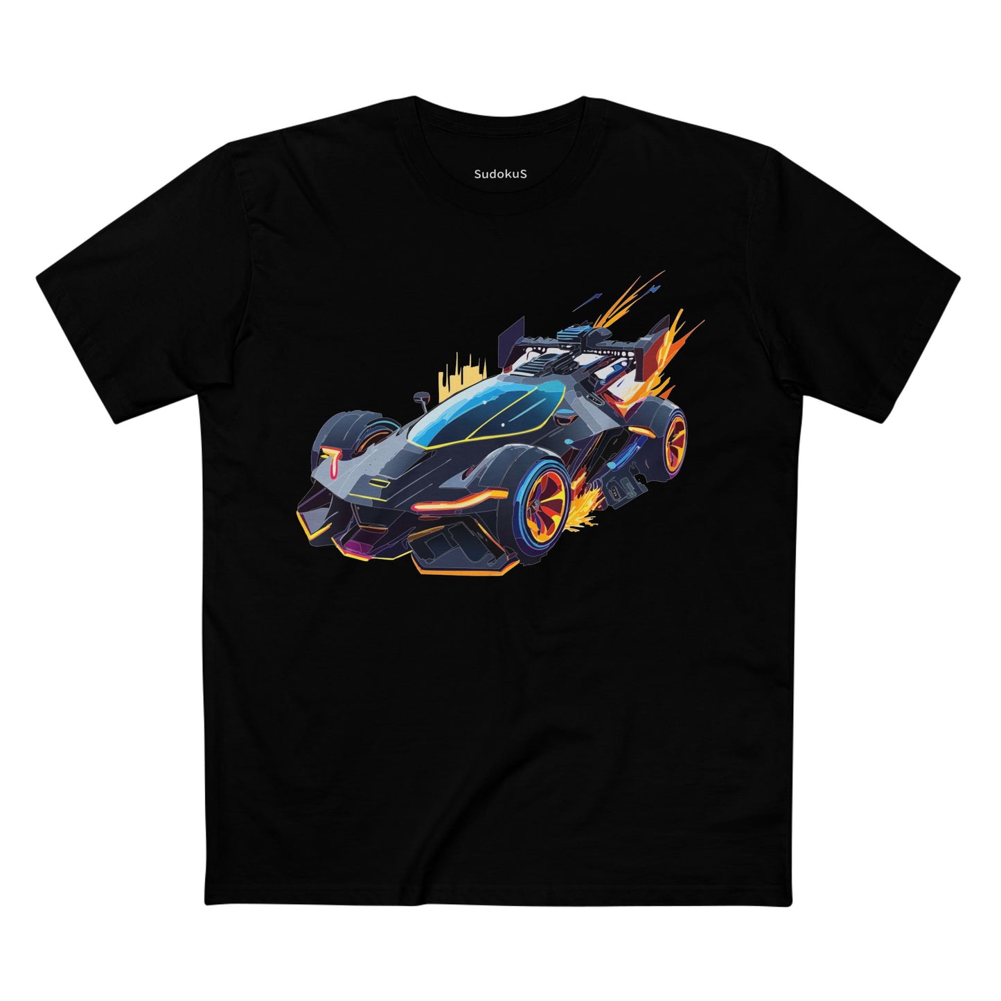 Hot Wheels Car Shirt Unisex Premium Cotton Tee With Unique Car Art Design For Everyday Wear