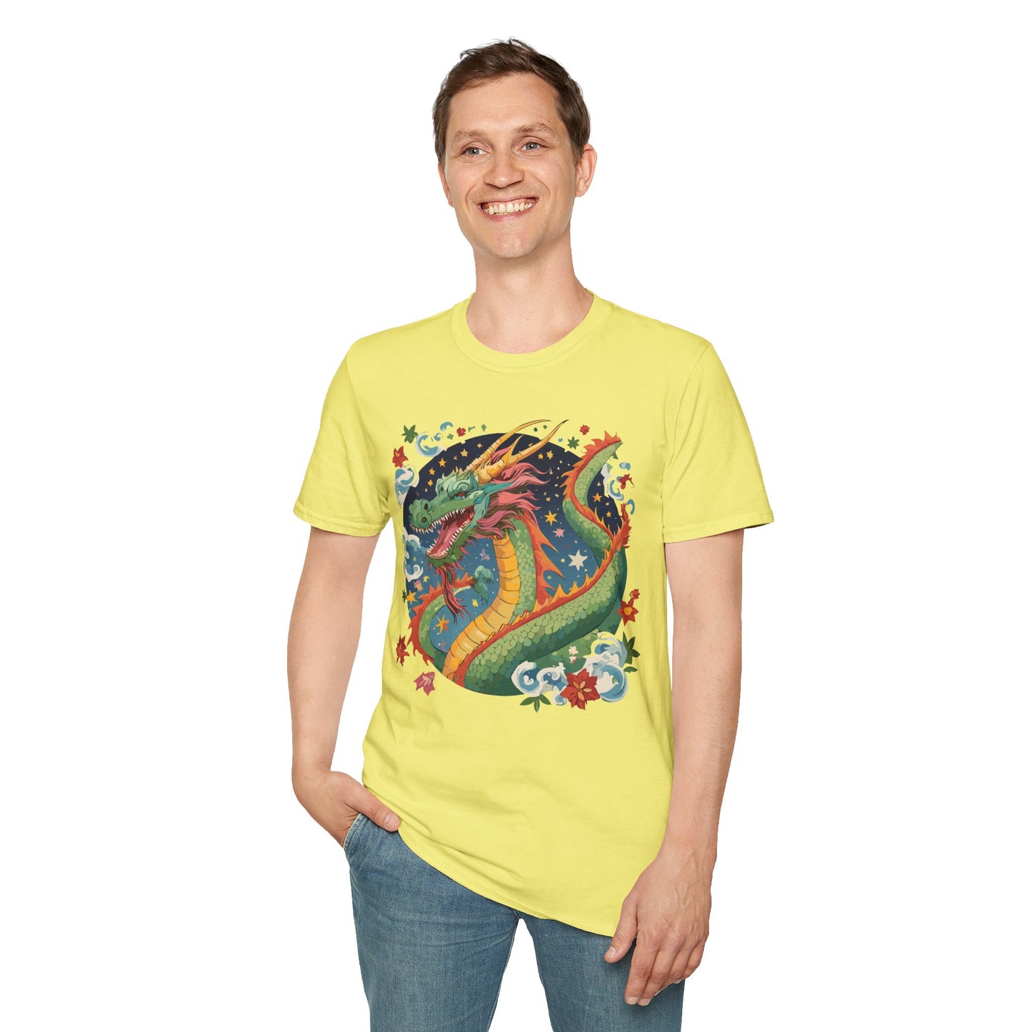 Dragon T Shirt, Dragon Shirt, Shirt with Animals, Animal Shirt