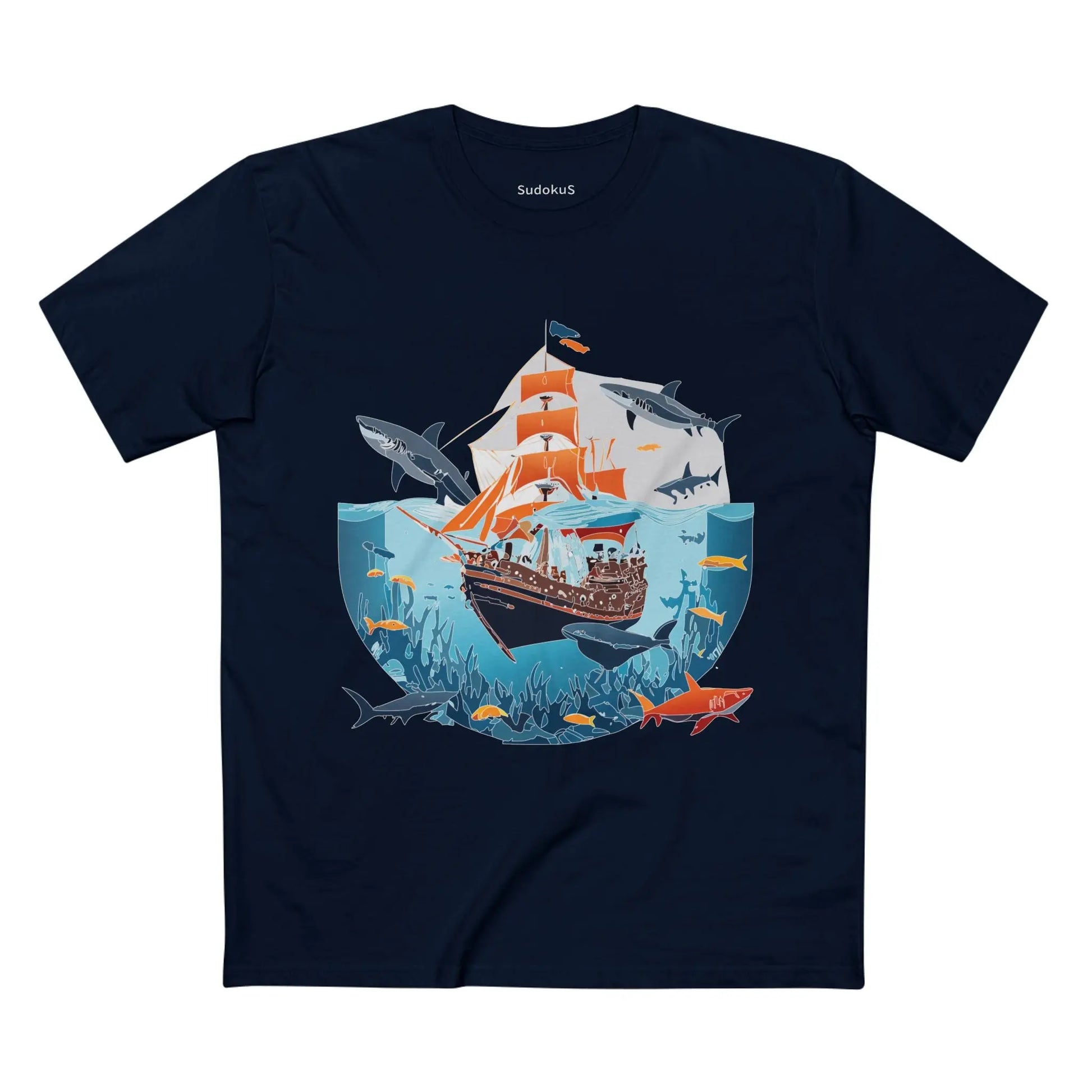 Ocean Coast Shirts, Ocean Shirt - SudokuS