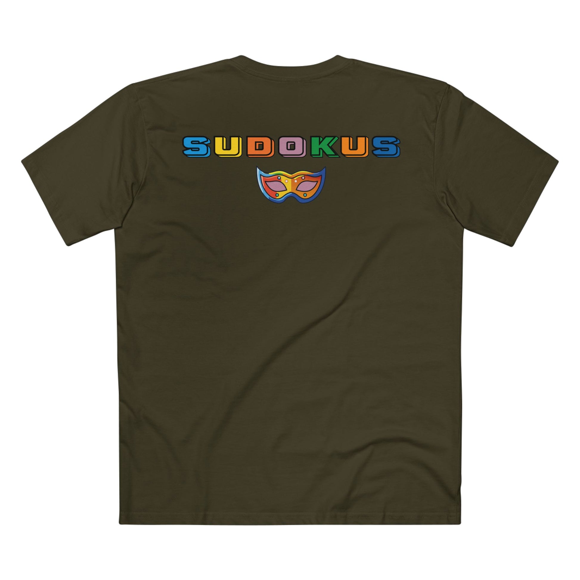 Mask Shirt, Shirt with Face - SudokuS