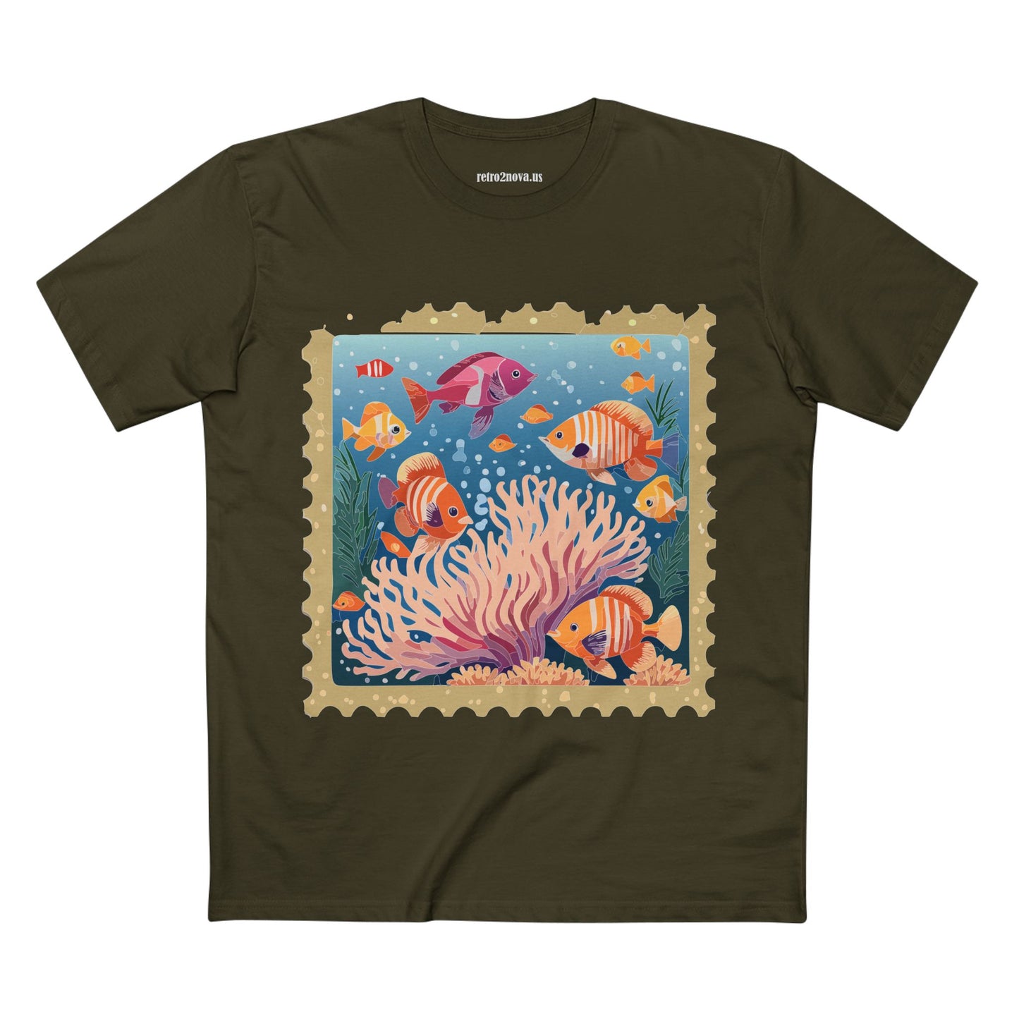 Stamp Shirt, Postage Stamp Shirt