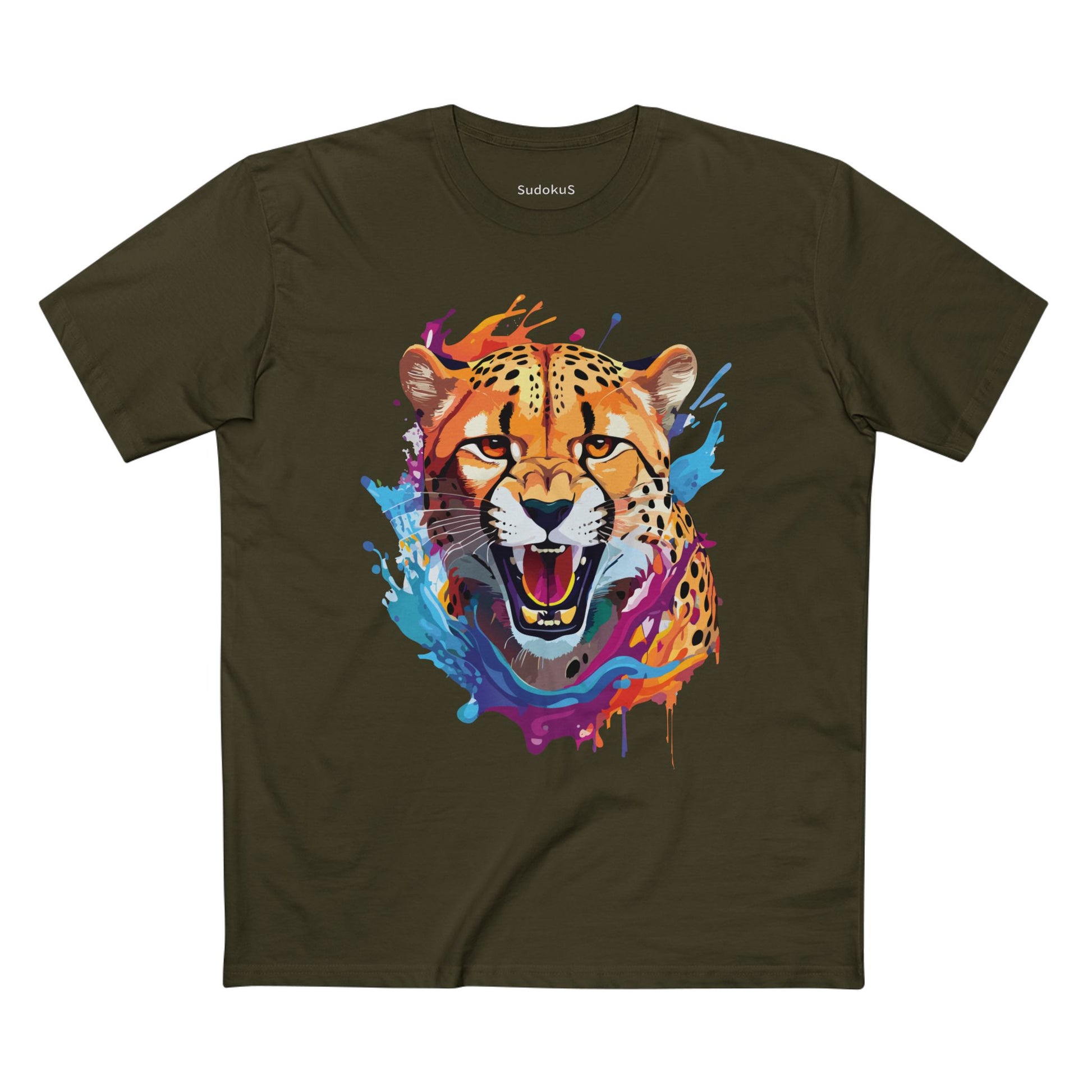 Animal Shirt, Cheetah Shirt - SudokuS